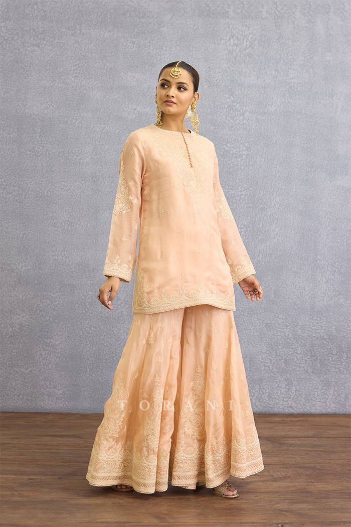 Gul-Mohar Dyuti Sharara Set