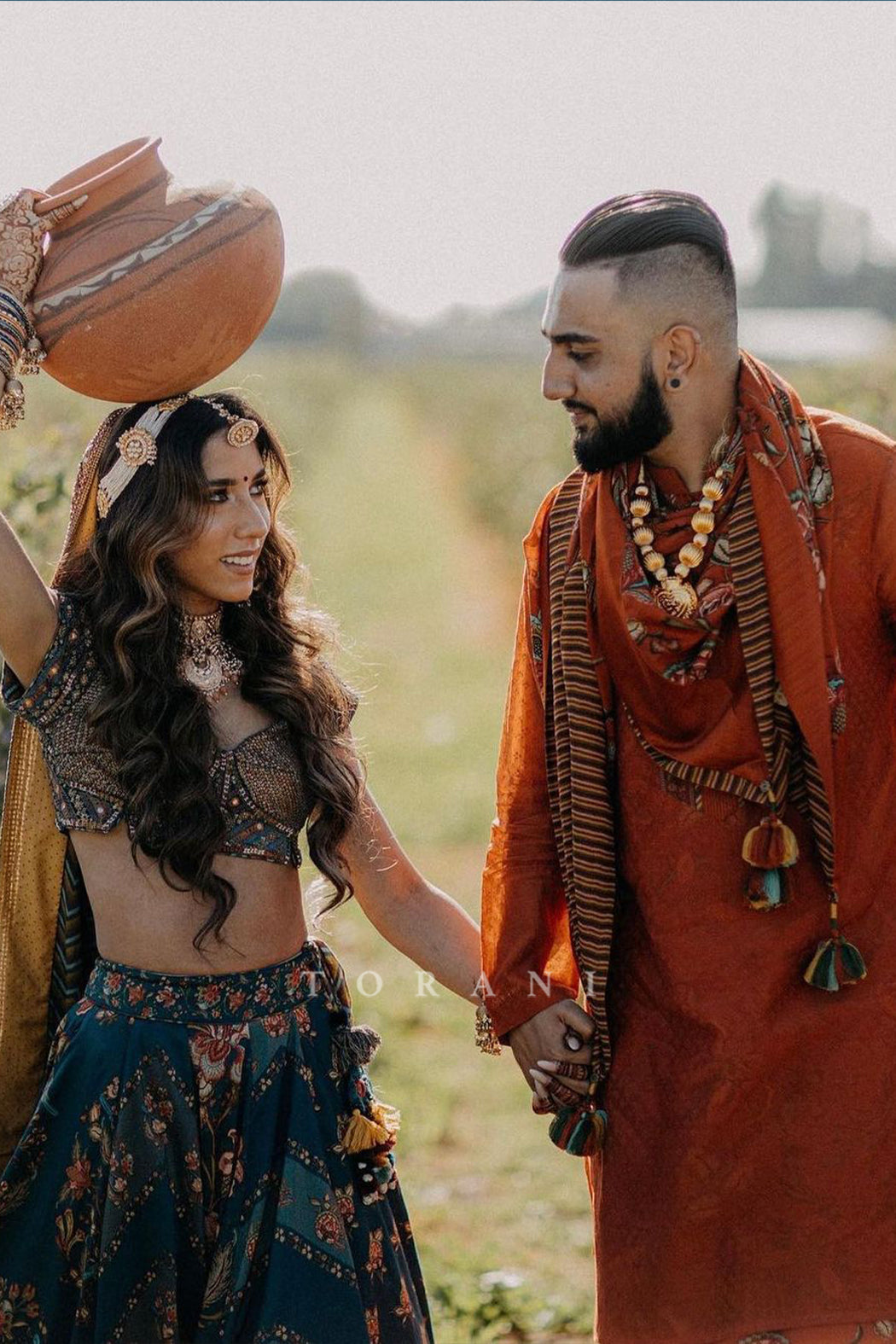 Sharon in our Neelam Nandini Lehenga Set