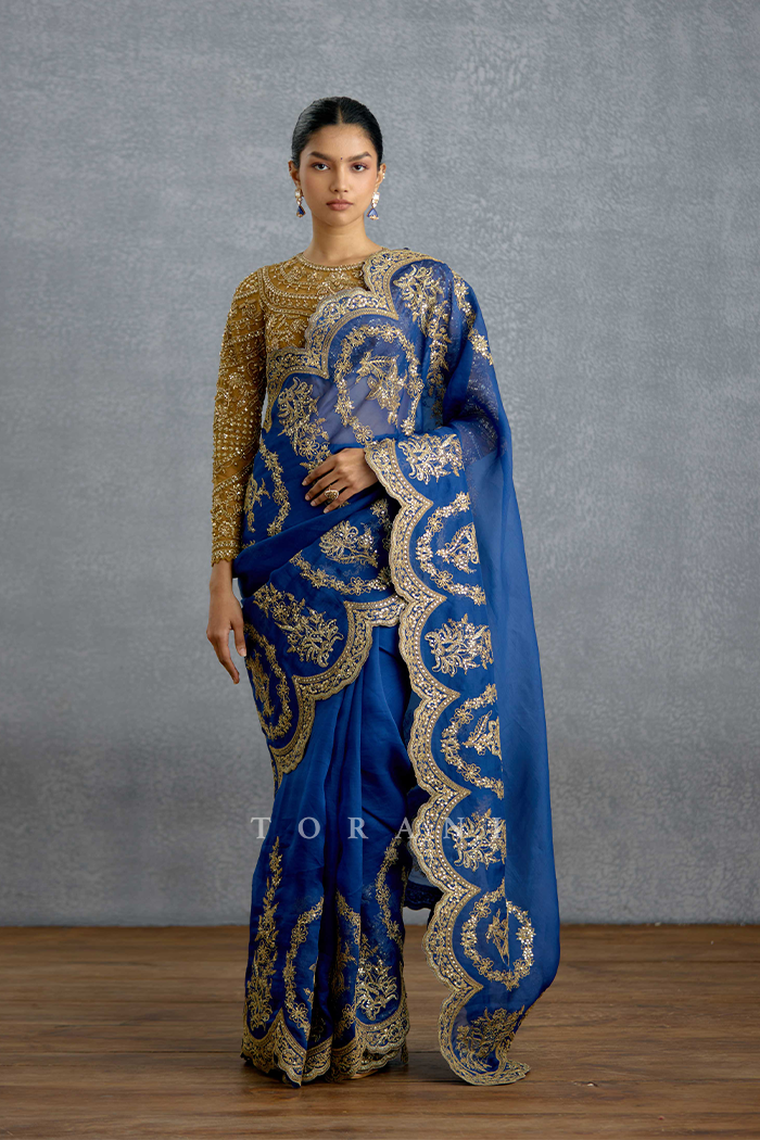 Neelam Shaam Saree