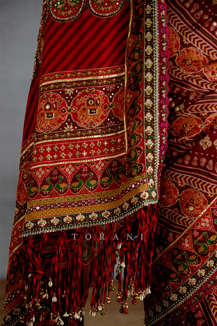 Chitrita Jinal Mirali Saree