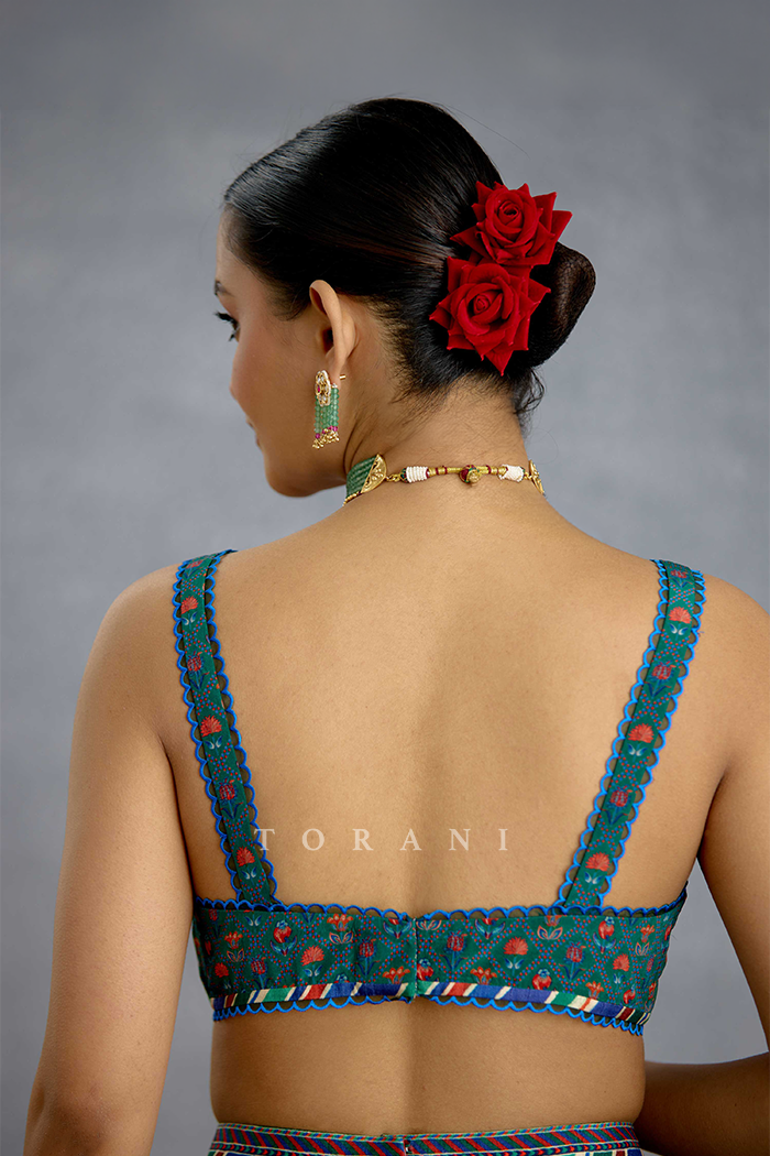 Mayurakshi Neelrang Bralette