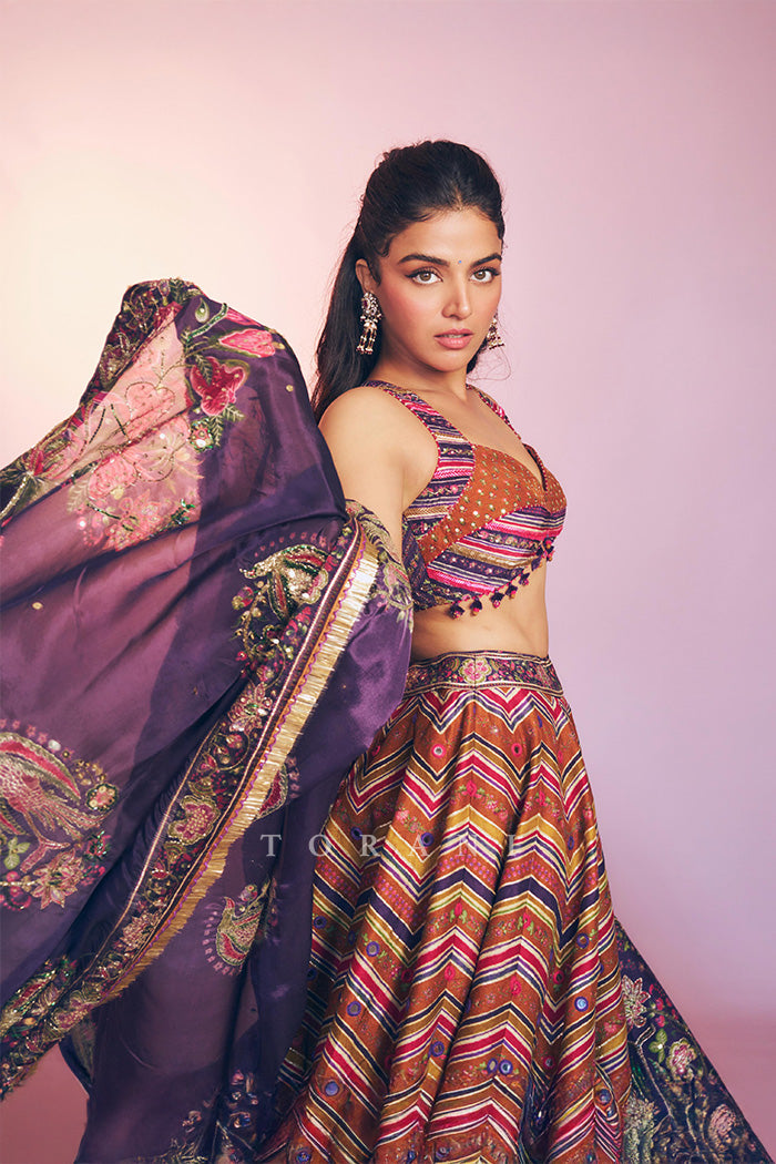 Wamiqa Gabbi in our Komudika Abhisarika Lehenga Set