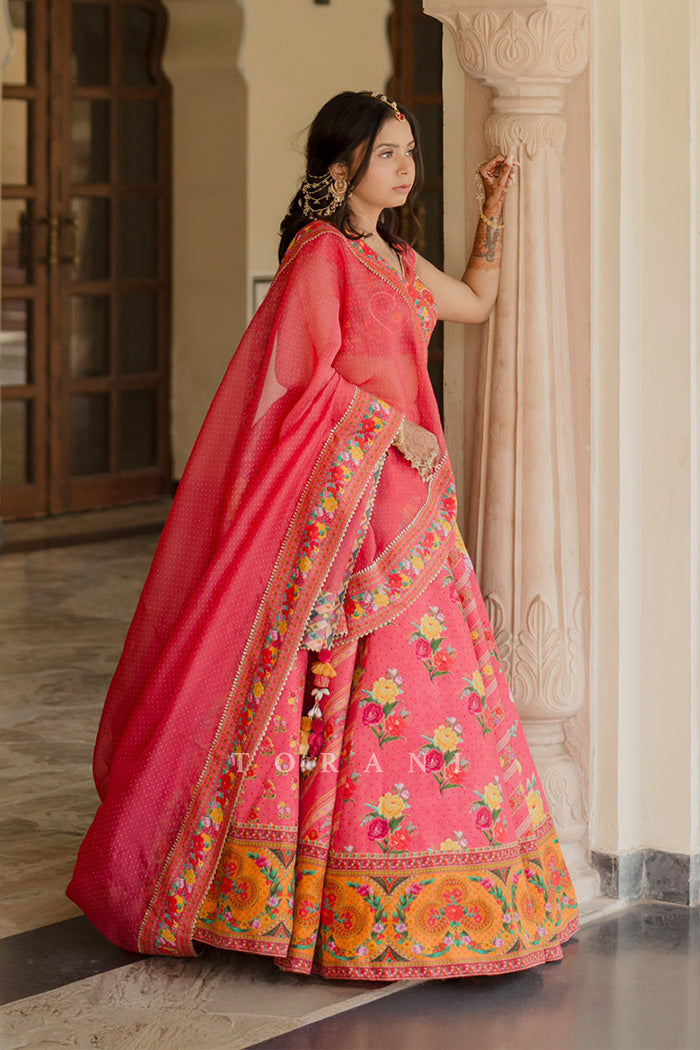 Megha Attray in our Dil Ruba Aria Javeri Lehenga Set