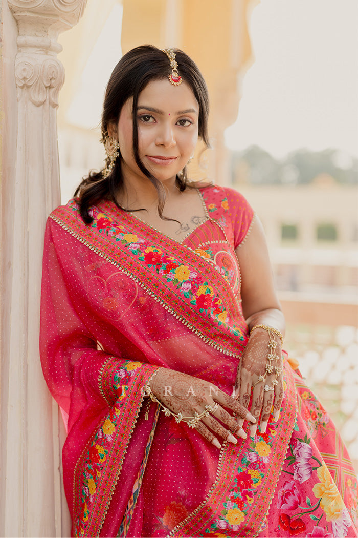 Megha Attray in our Dil Ruba Aria Javeri Lehenga Set