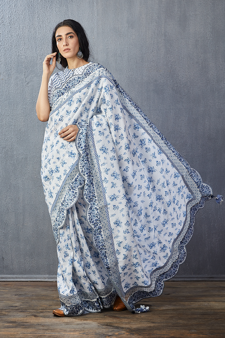 Neeli Booti Rasika Saree