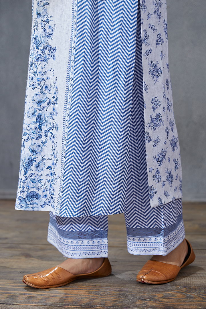 Neeli Kali Abhidah Kurta Set