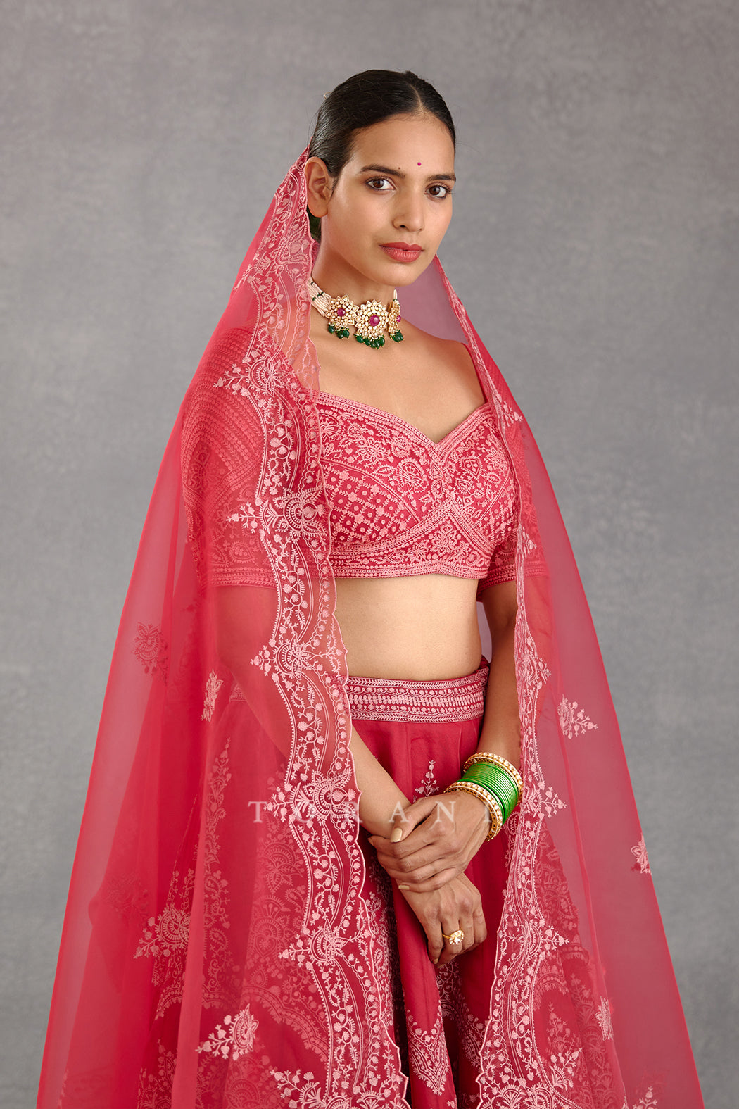 Rang Raas Meher Passa Lehenga Set