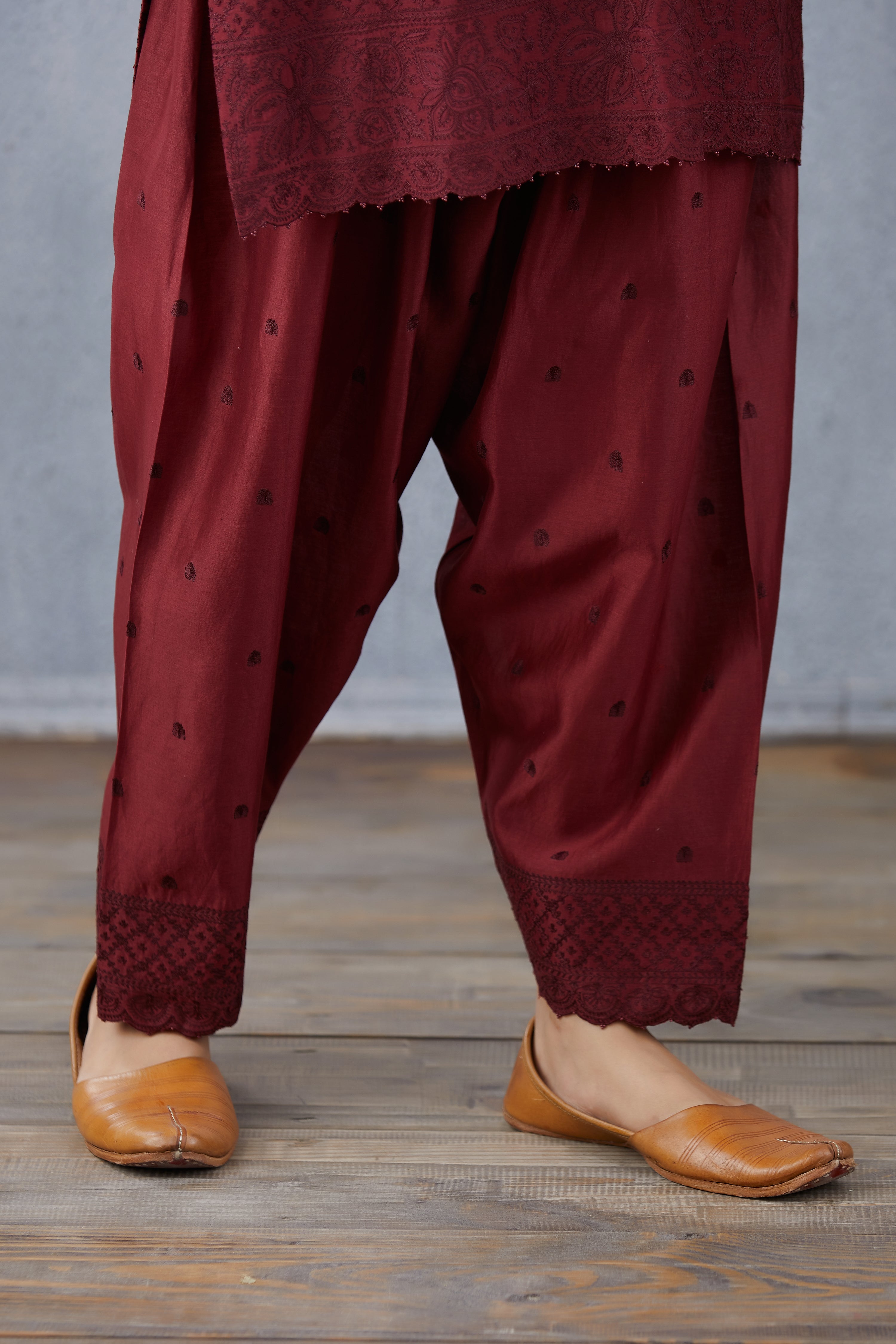 Mahagony Sloka Kurta Set