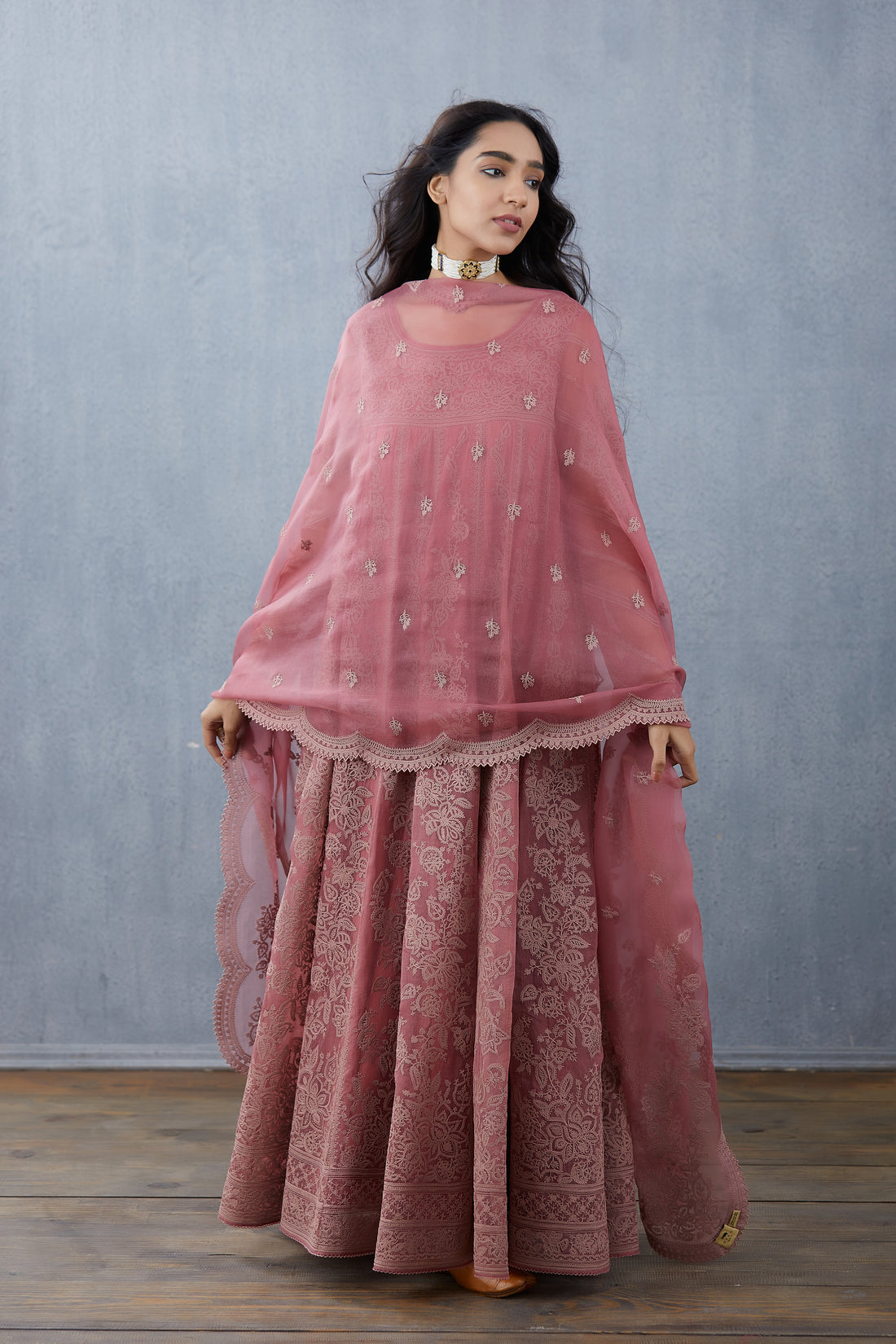 Gulbarg Sutlej Anarkali Set