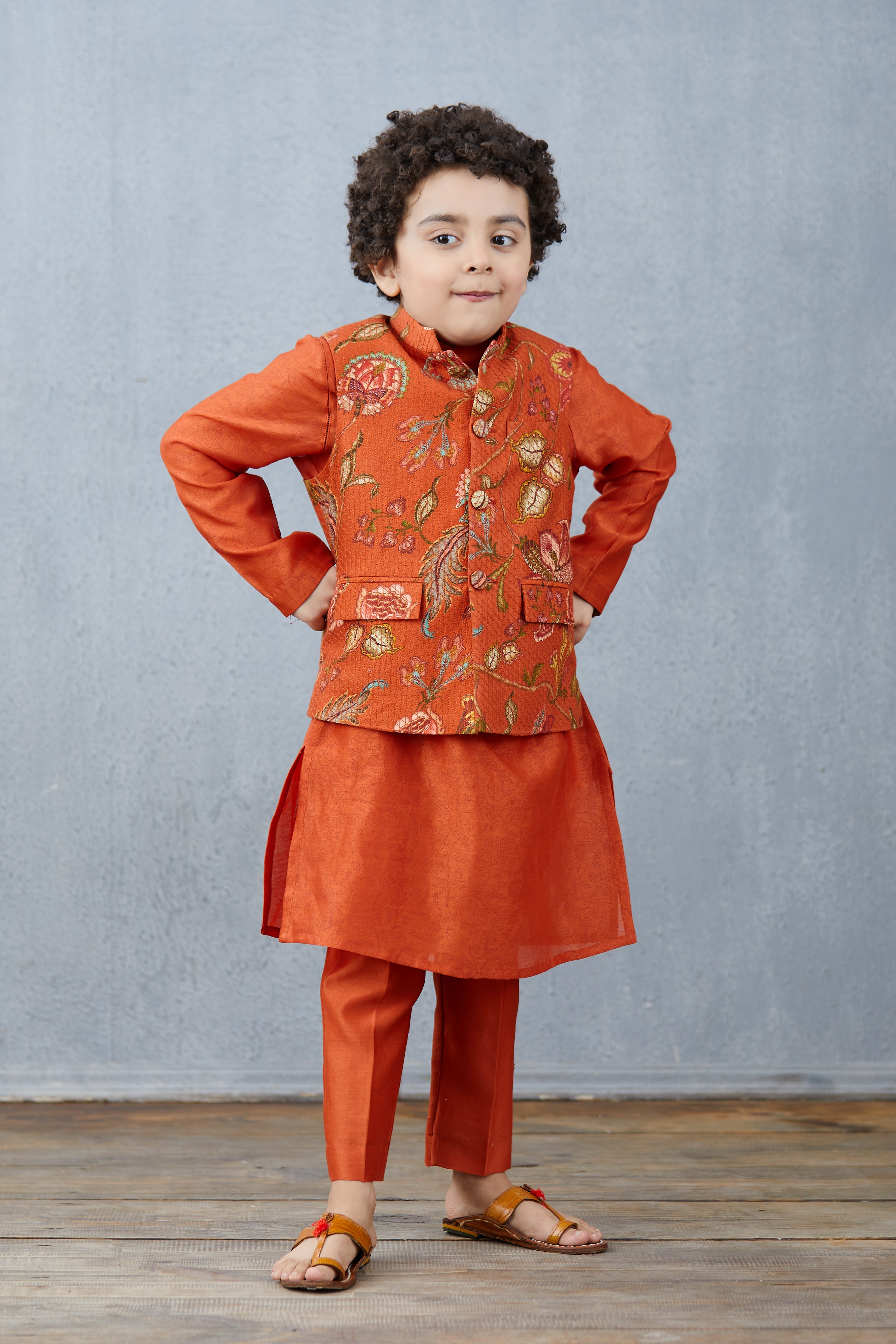 Narangi Shravan Bandi Set