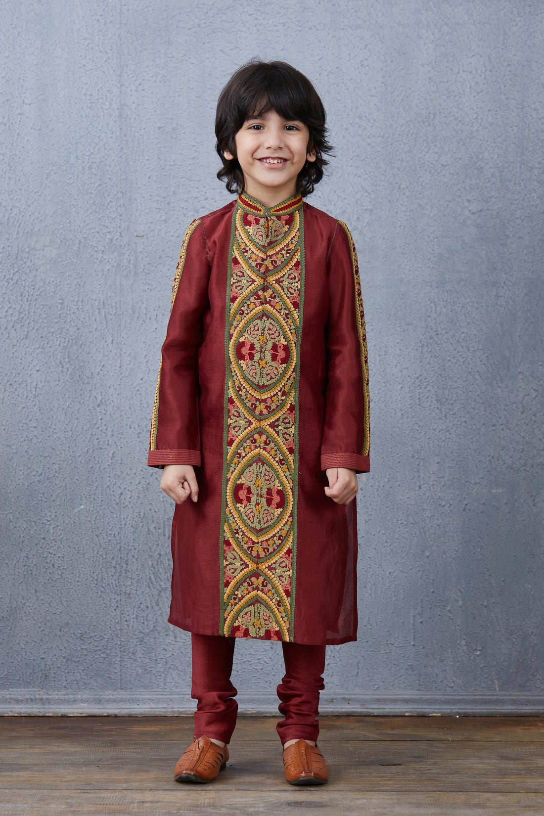 Gudhal Daman Kurta Set