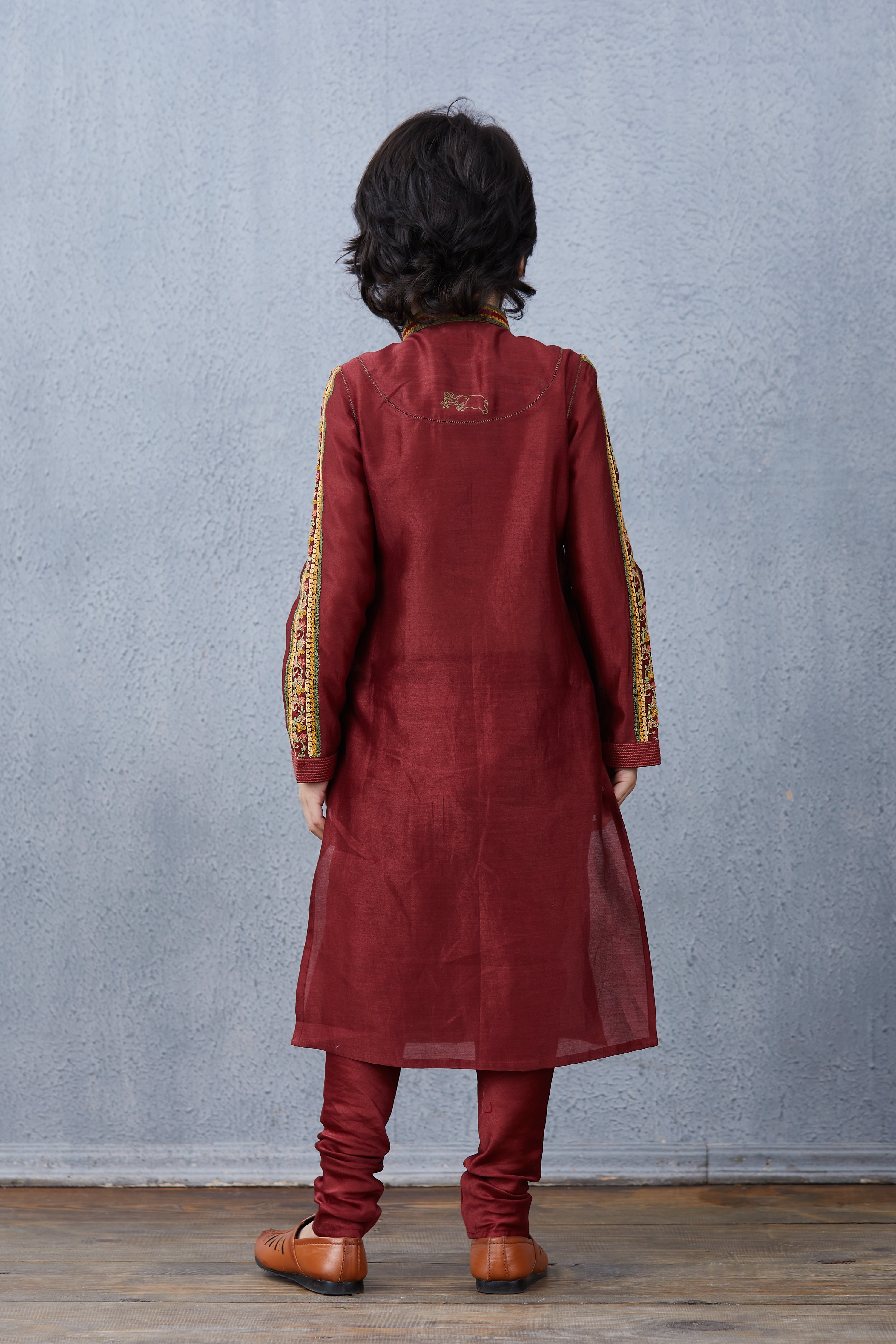 Gudhal Daman Kurta Set