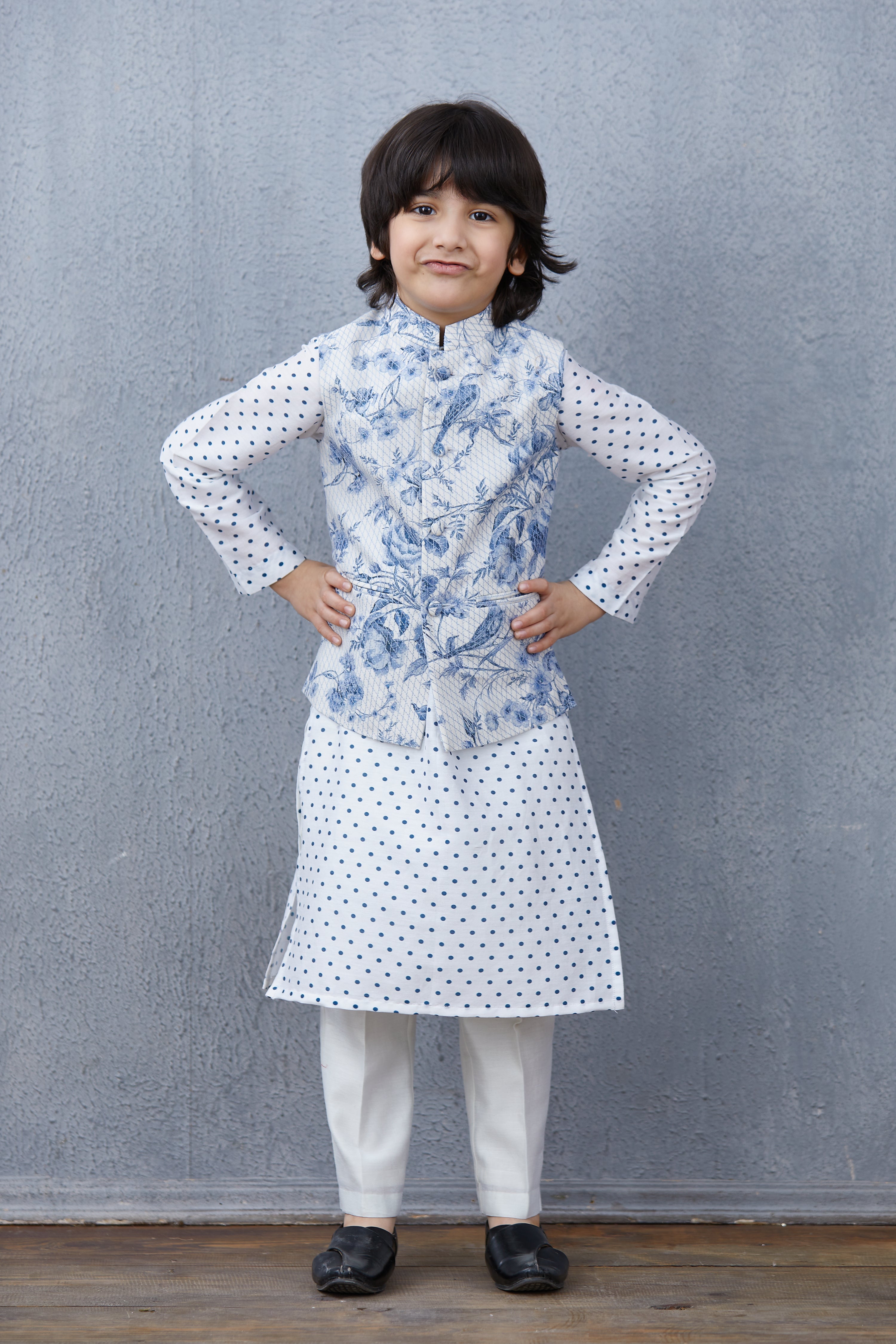 Neeli Booti Faiz Bandi Set