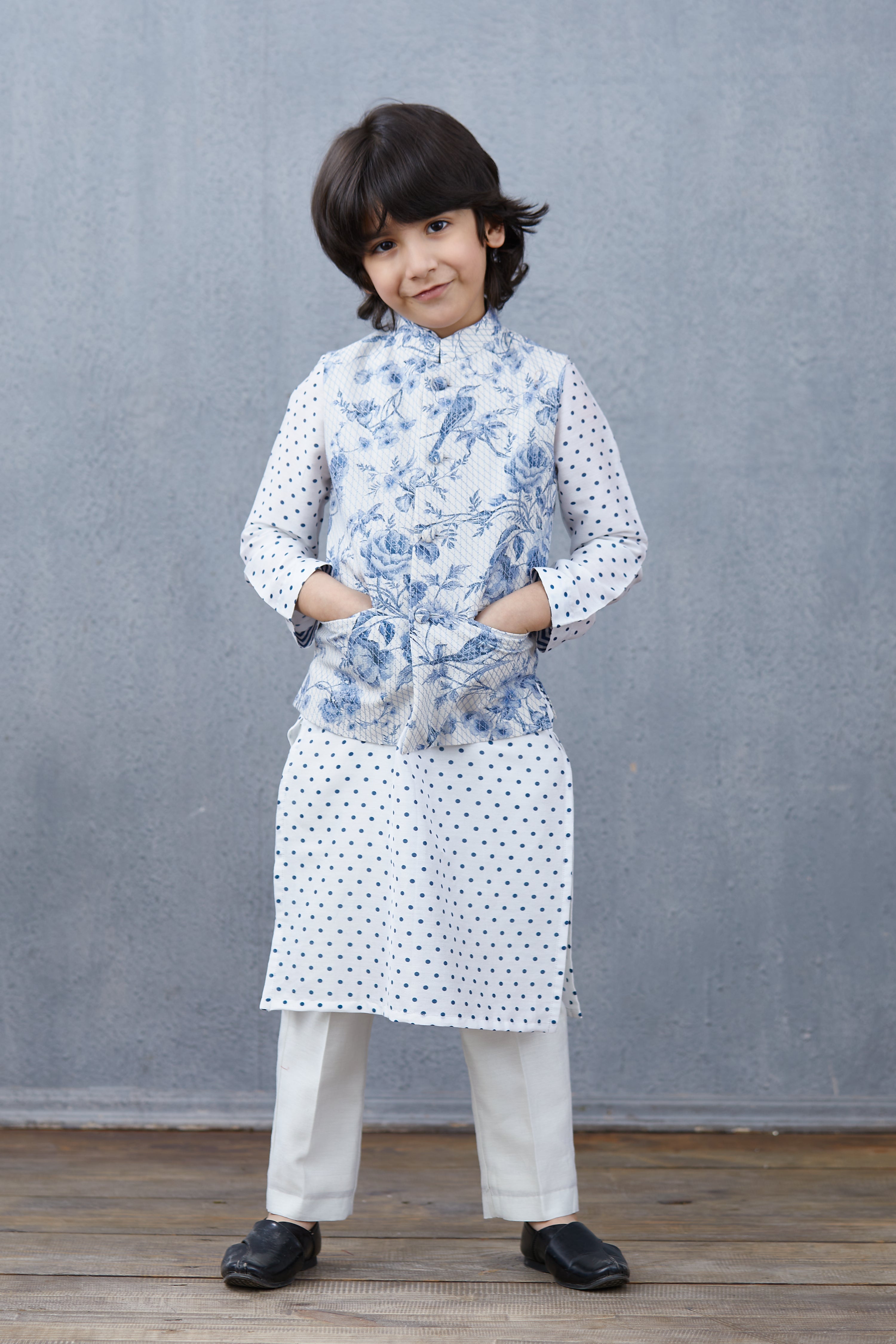 Neeli Booti Faiz Bandi Set