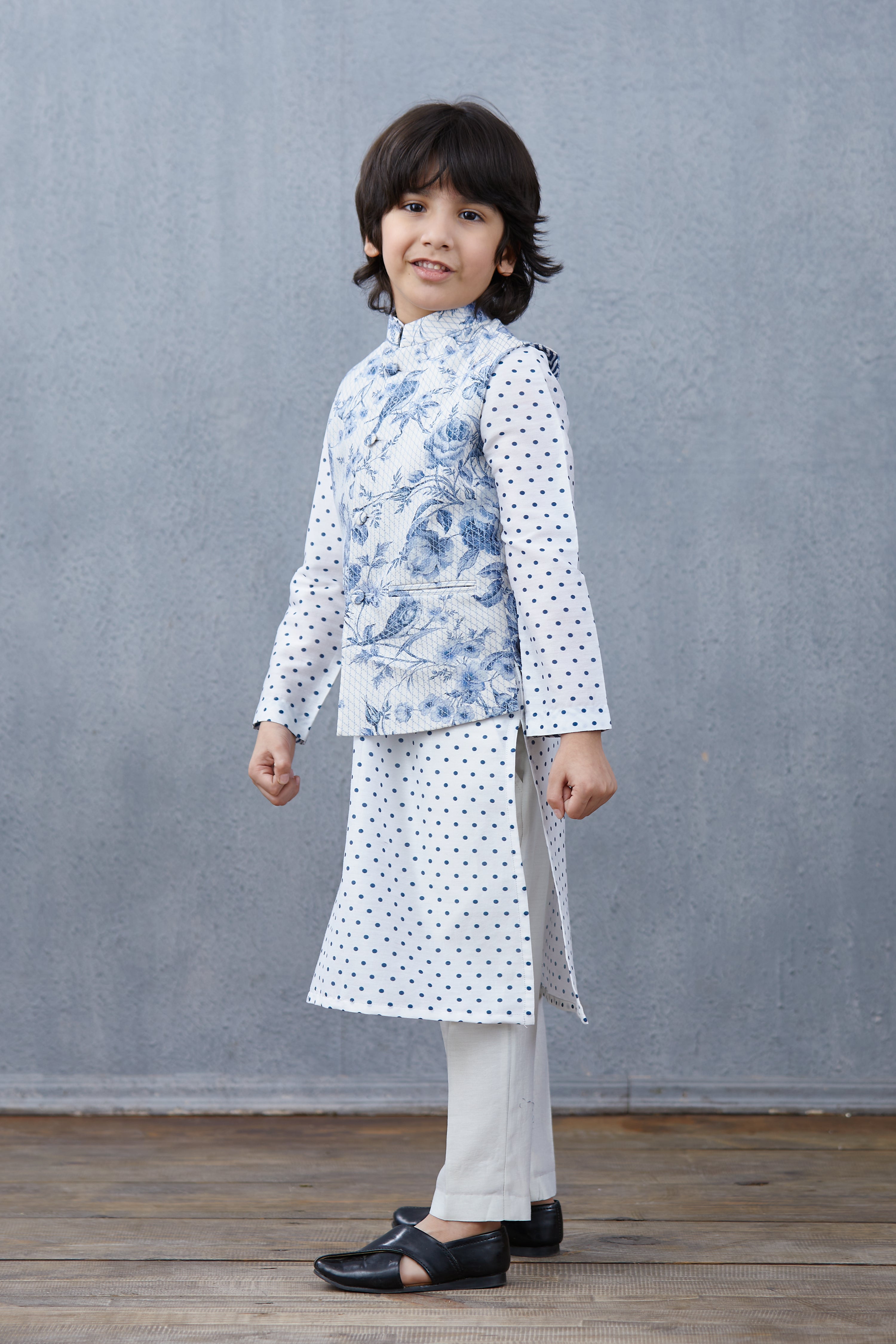 Neeli Booti Faiz Bandi Set