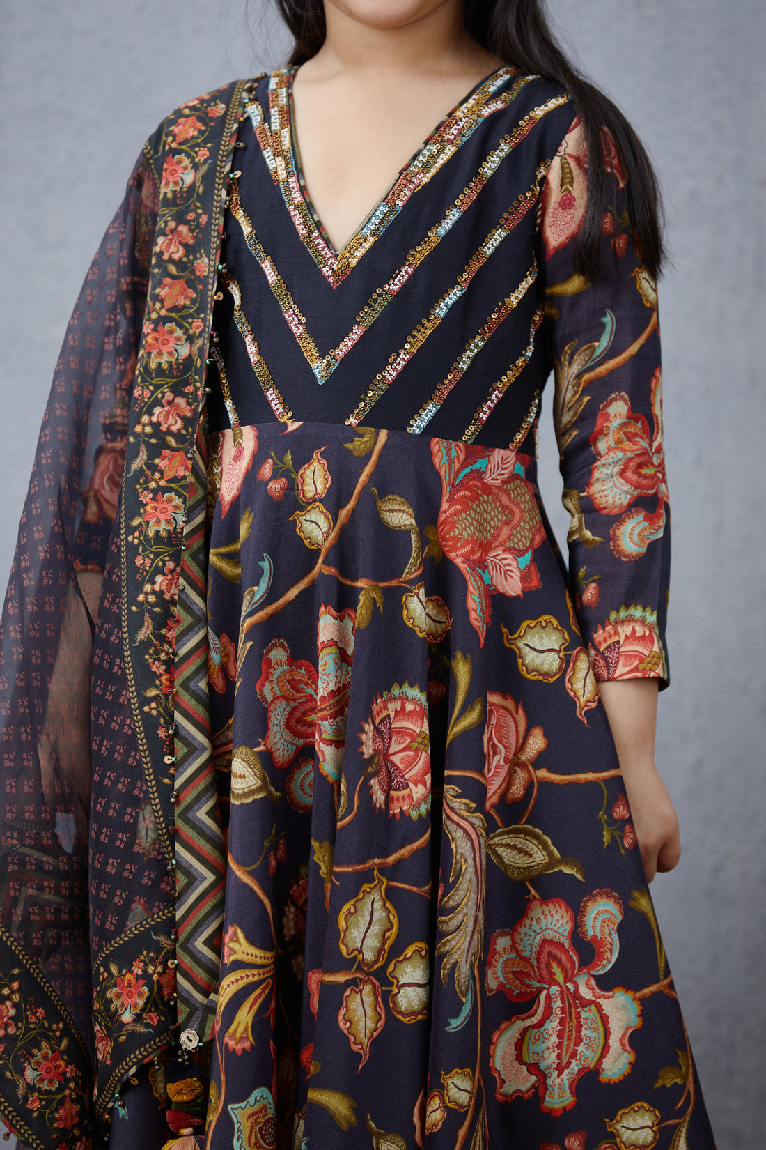 Nisha Mastani Anarkali Set