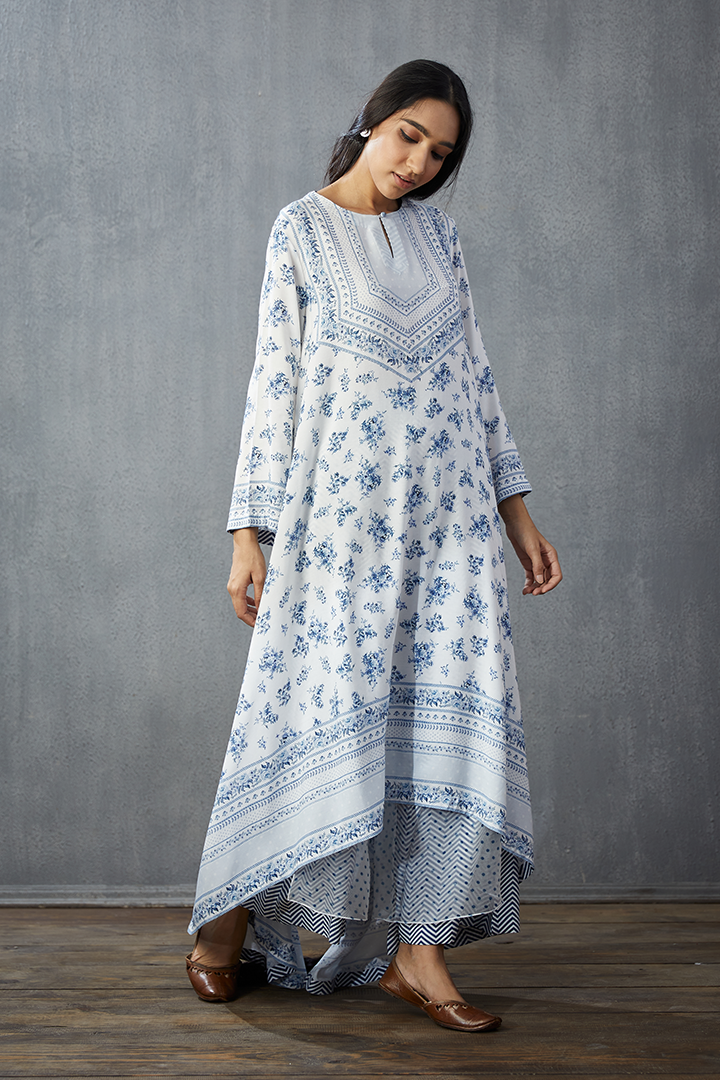 Neeli Booti Iqra Co-ord Set