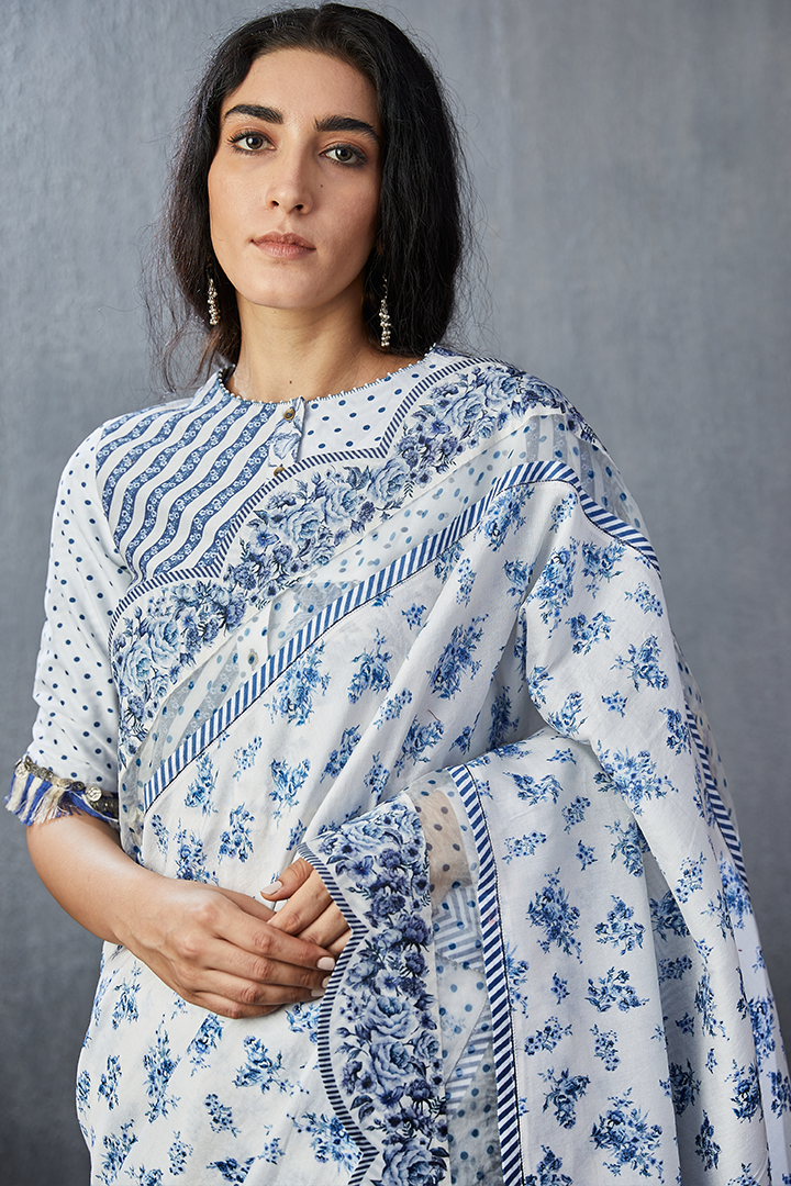 Neeli Booti Rasika Saree