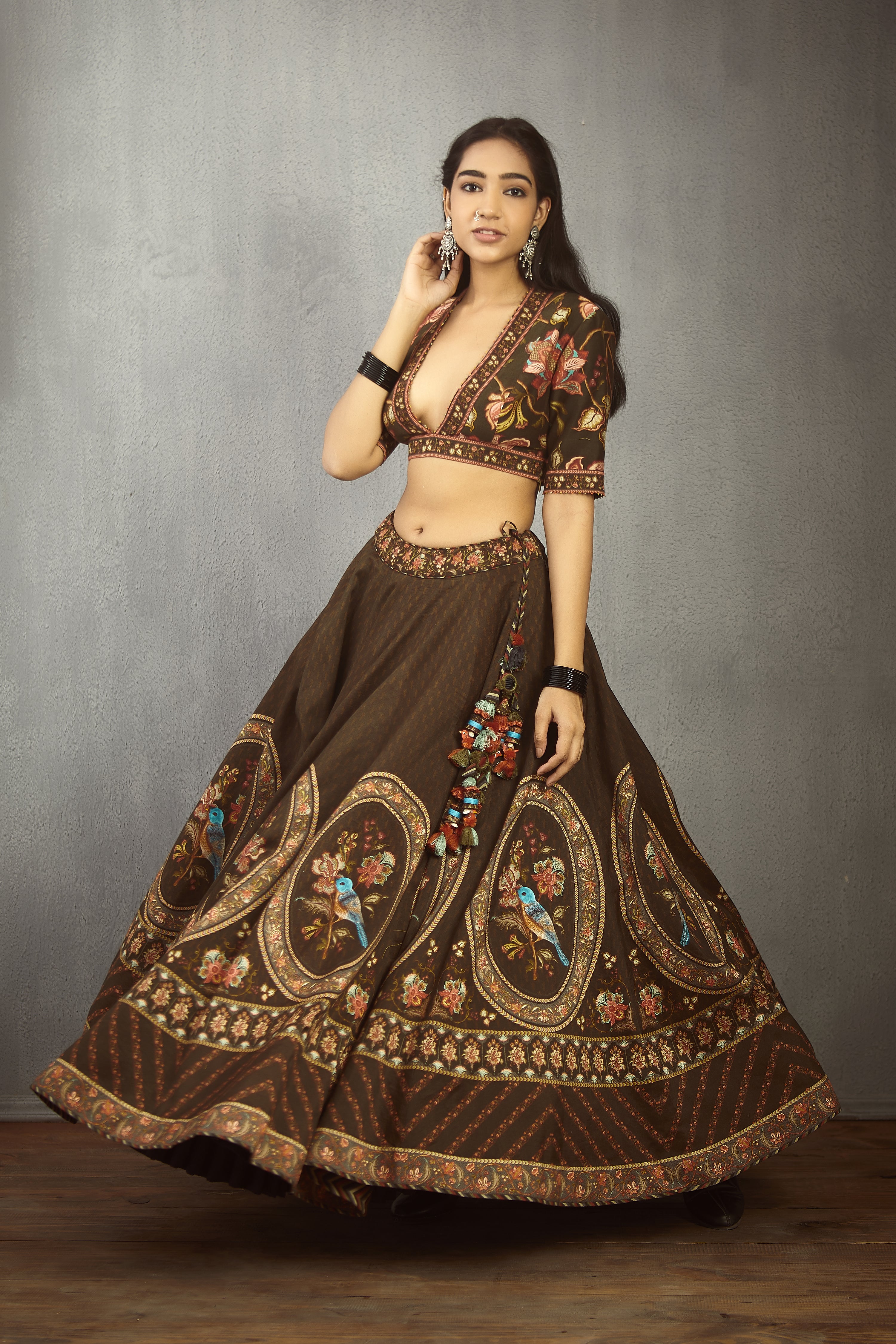 Nisha Padmini Lehenga Set