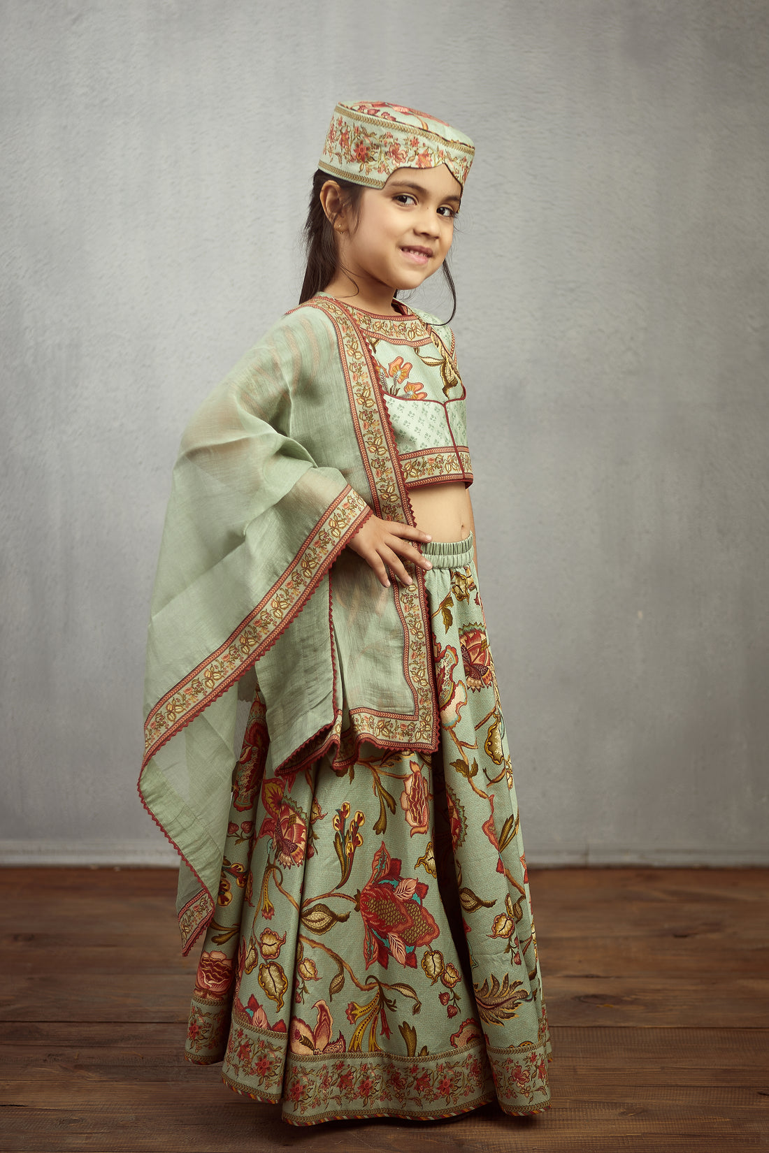 Myra Sharma In our Champa Sibani Lehenga Set