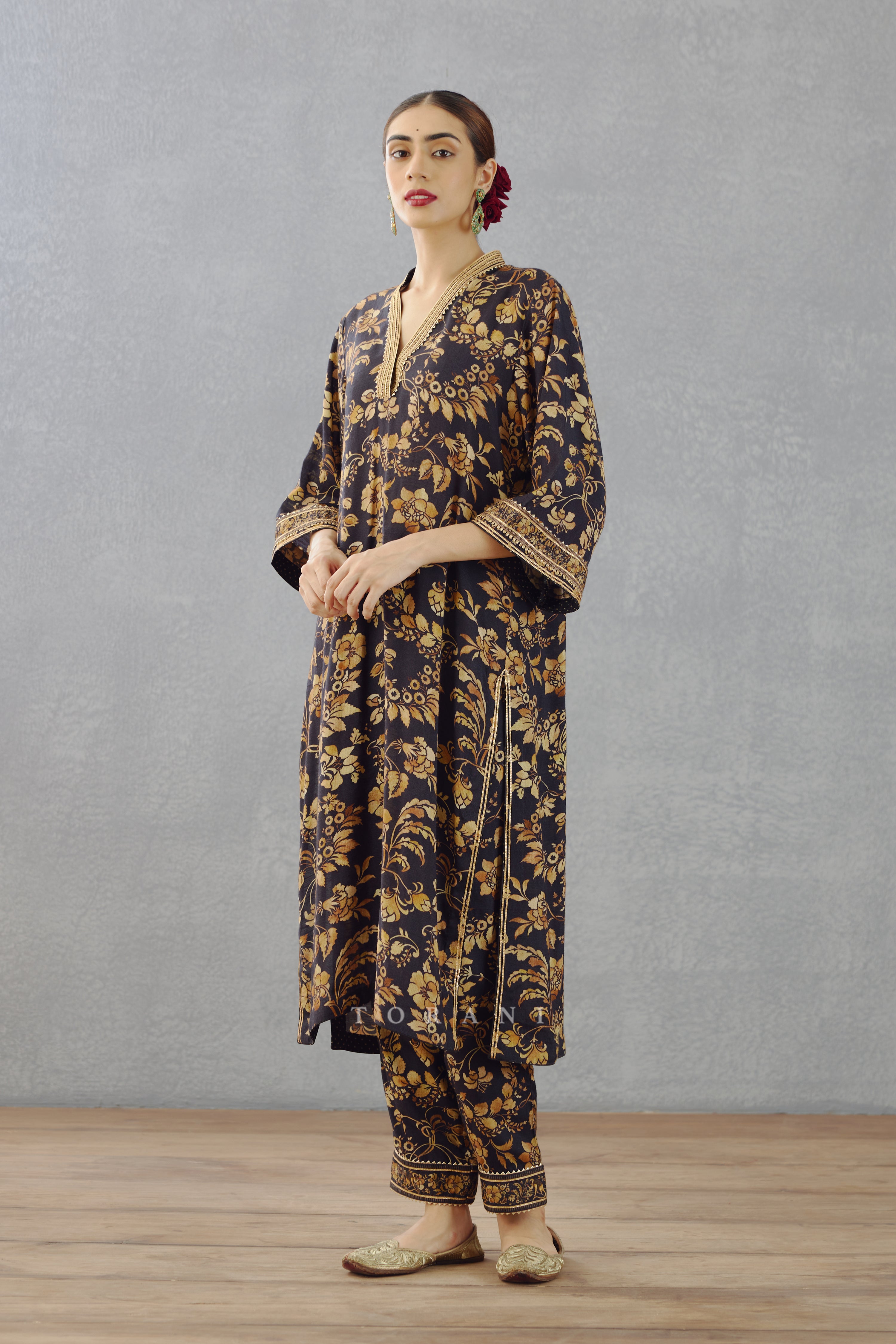 Gulghast Barkha Kurta Set