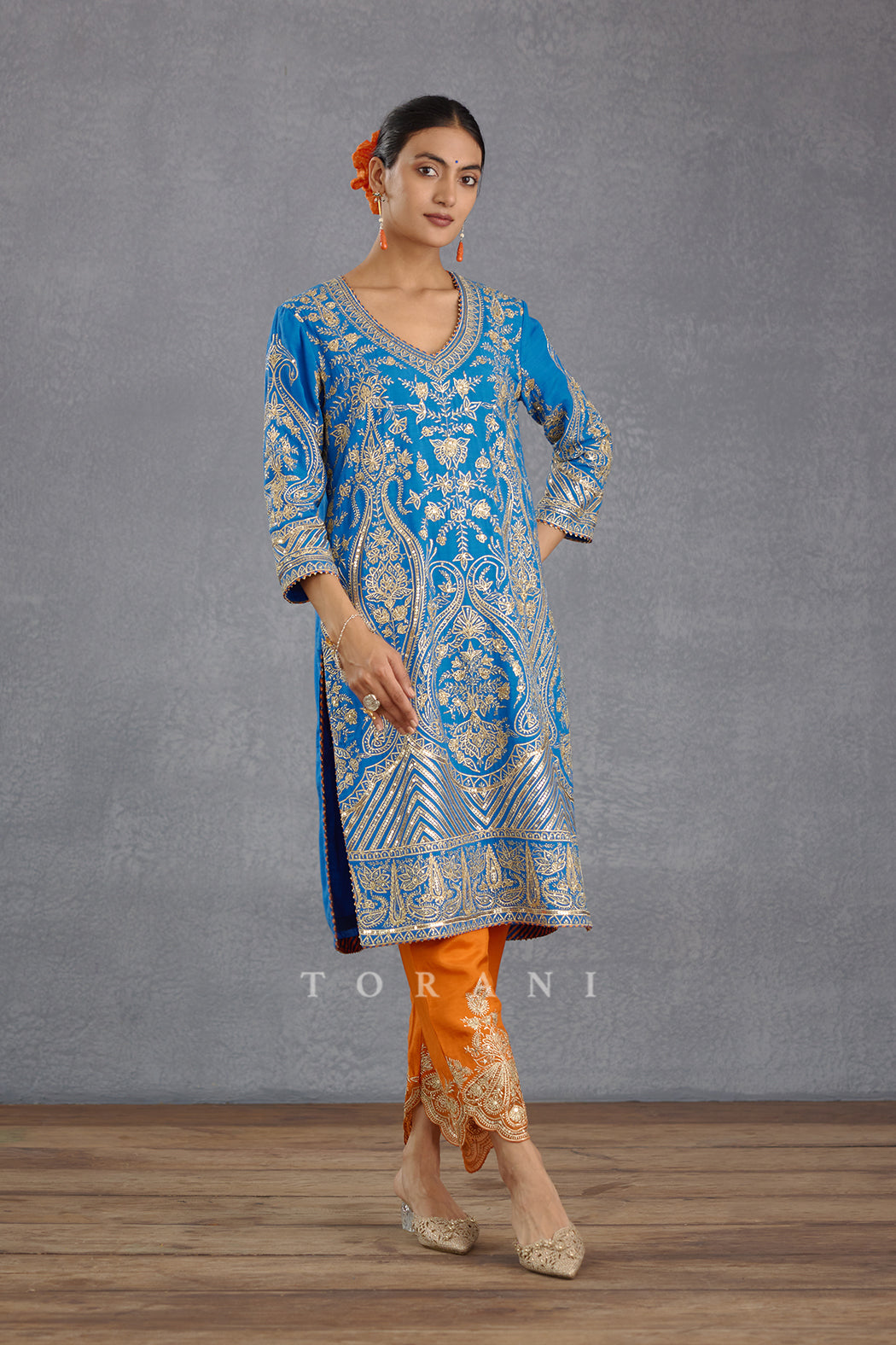 Rang Shyam Zarin Kurta Set