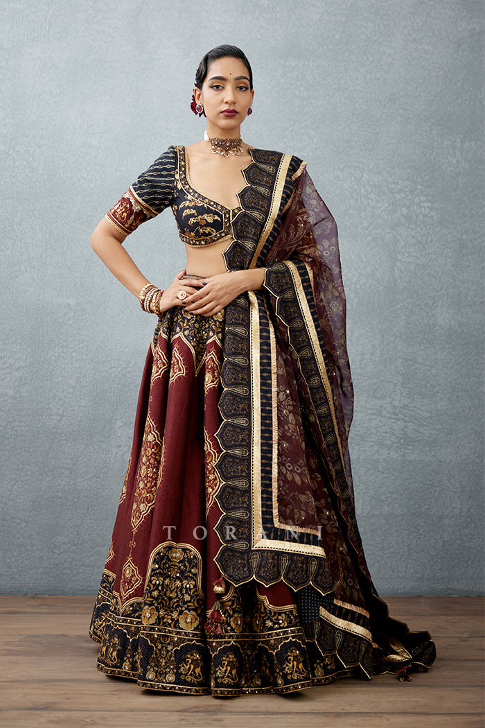 Gulnar Mahnaz Lehenga Set