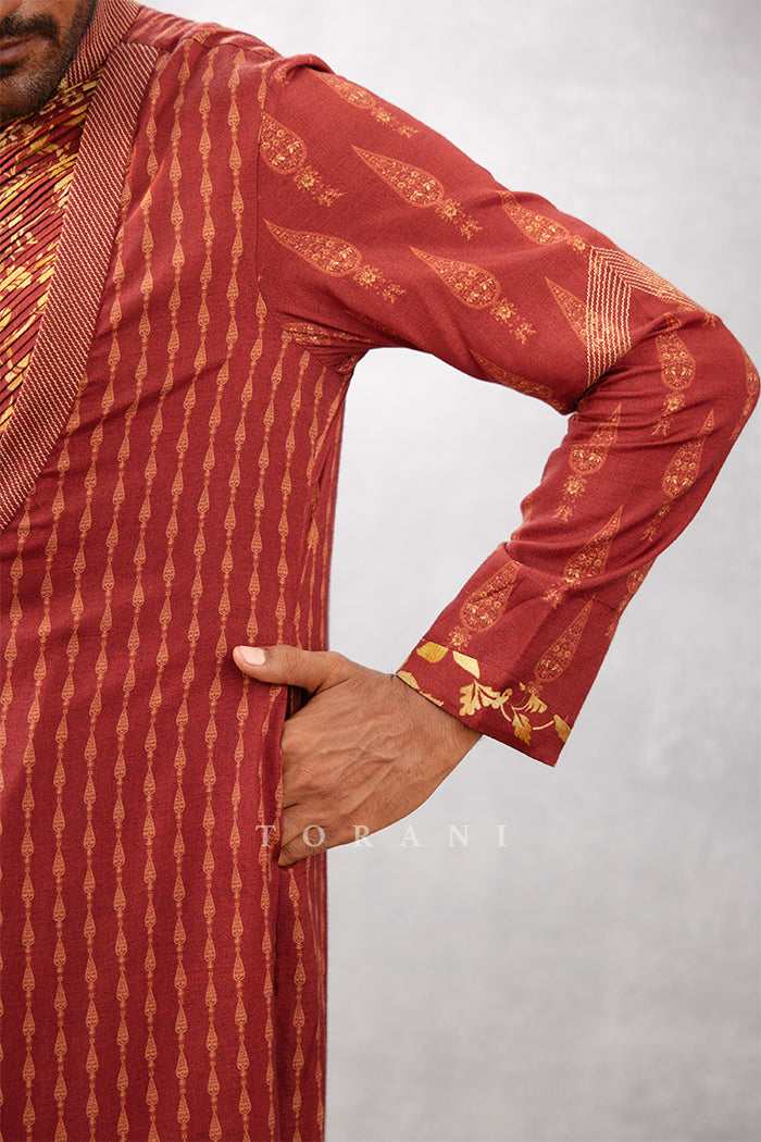 Gulnar Uzair Kurta Set