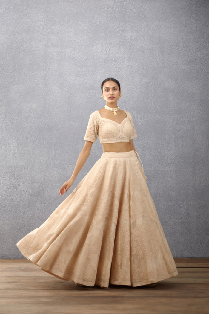 Mogra Meher Passa Lehenga Set