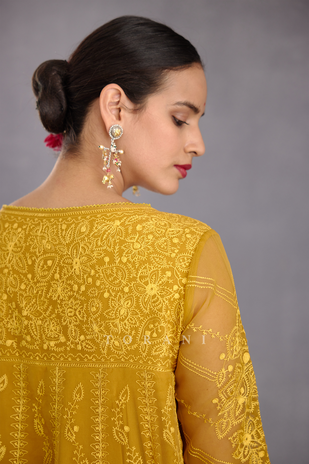 Sunehra Sutlej Anarkali Set