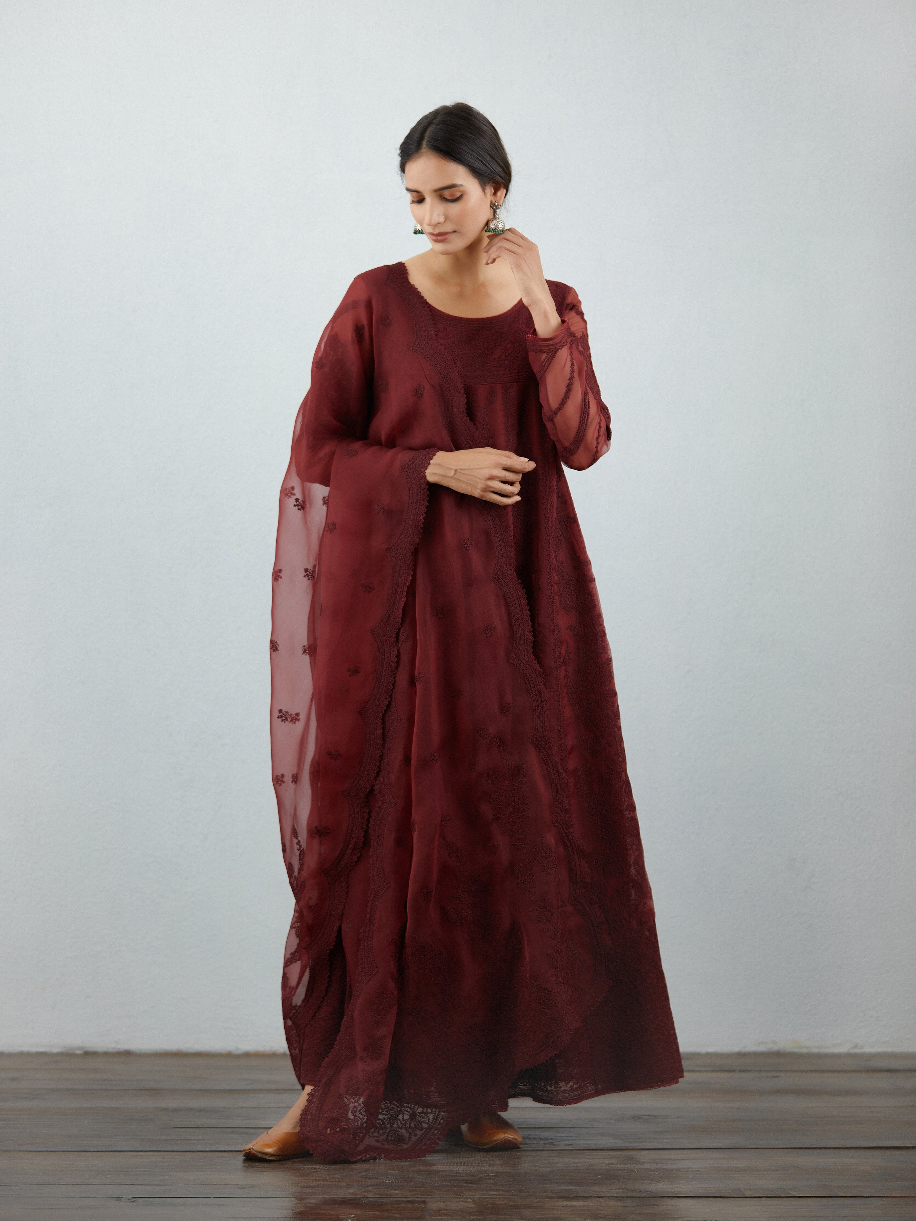 Mahogany Sutlej Odhni