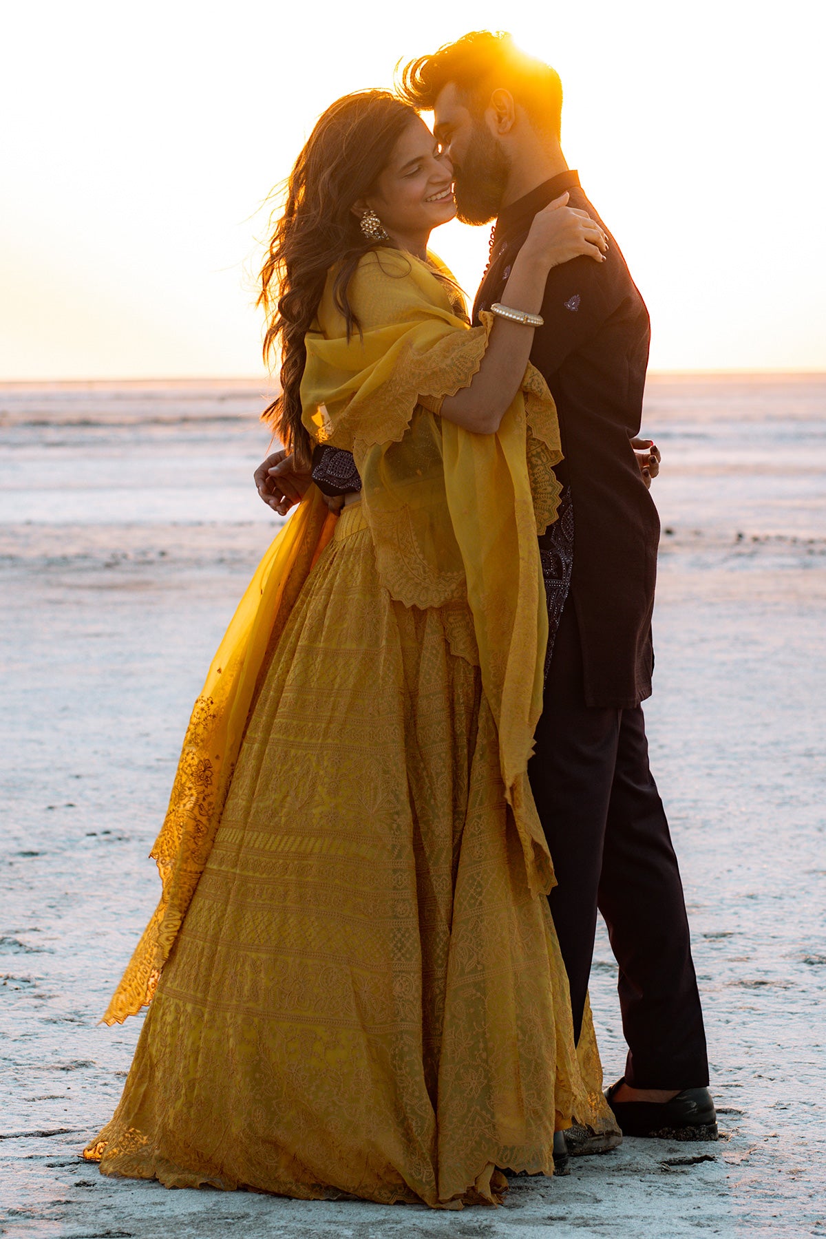 Pranchi Sanghavi in our Sunehra Advaita Lehenga Set