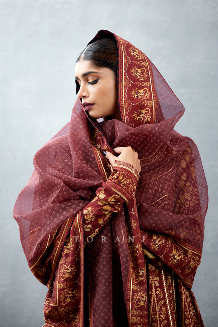 Gulnar Shehnaaz Anarkali Set