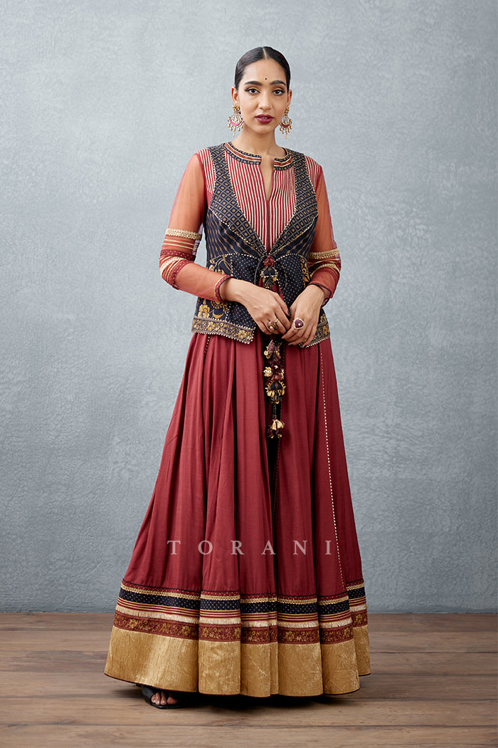 Gulnar Shirin Anarkali Set