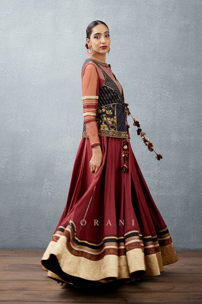 Gulnar Shirin Anarkali Set