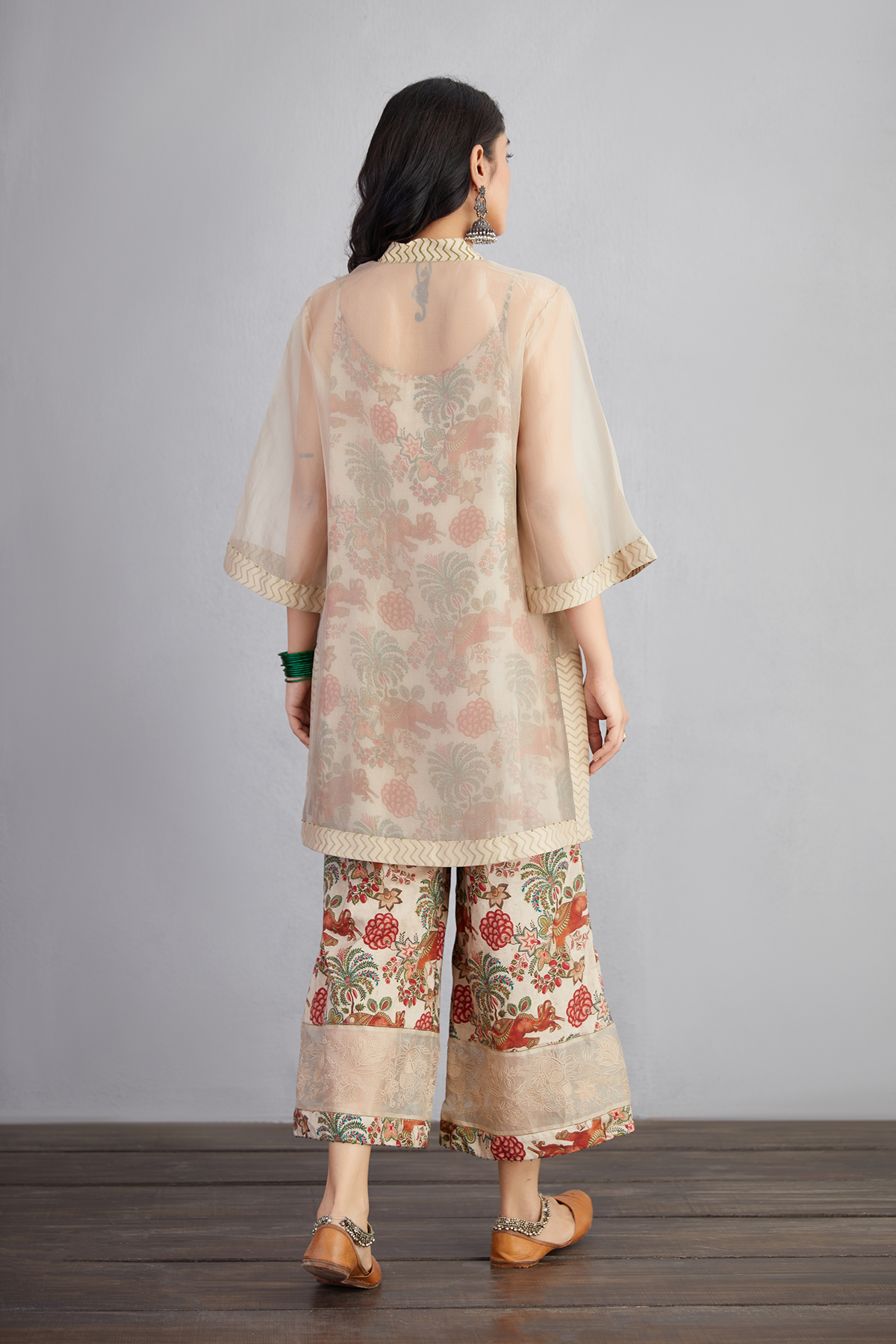 Airawata Ecru Revathi Co-ord Set