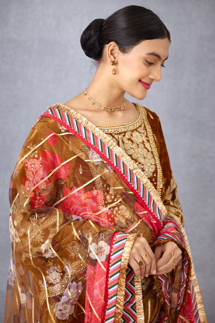 Shriya Pilgaonkar in our Ruh Gulabi Saroj Kurta Set