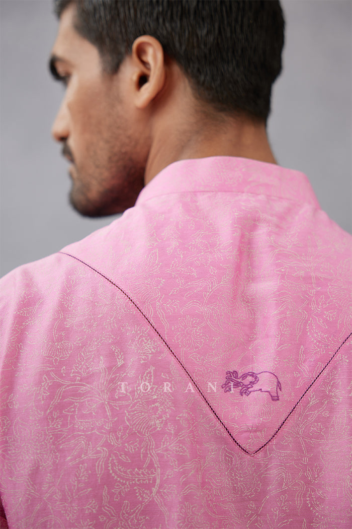 Hand Block Printed kurta set by Torani