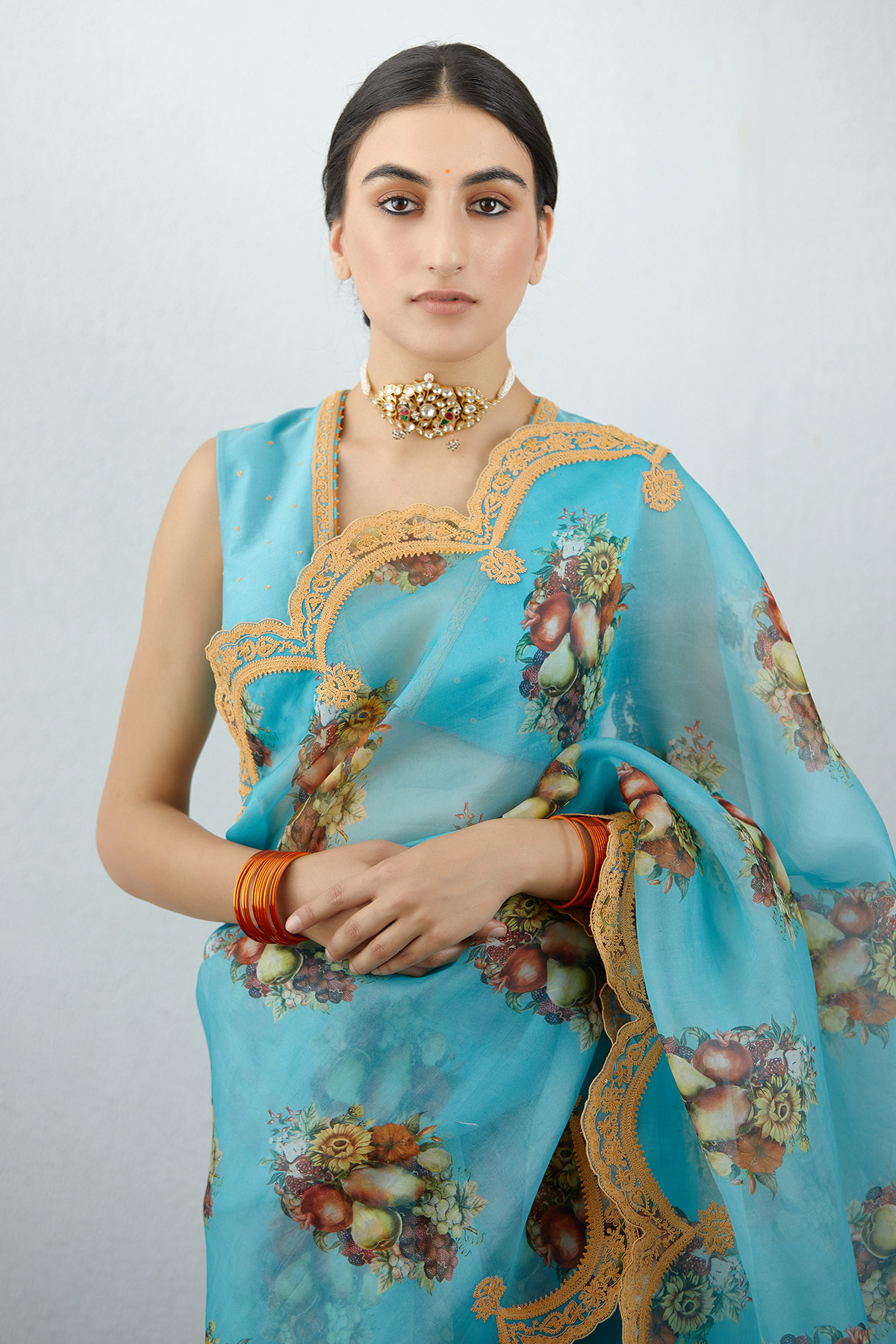 Firoza Nanki Saree