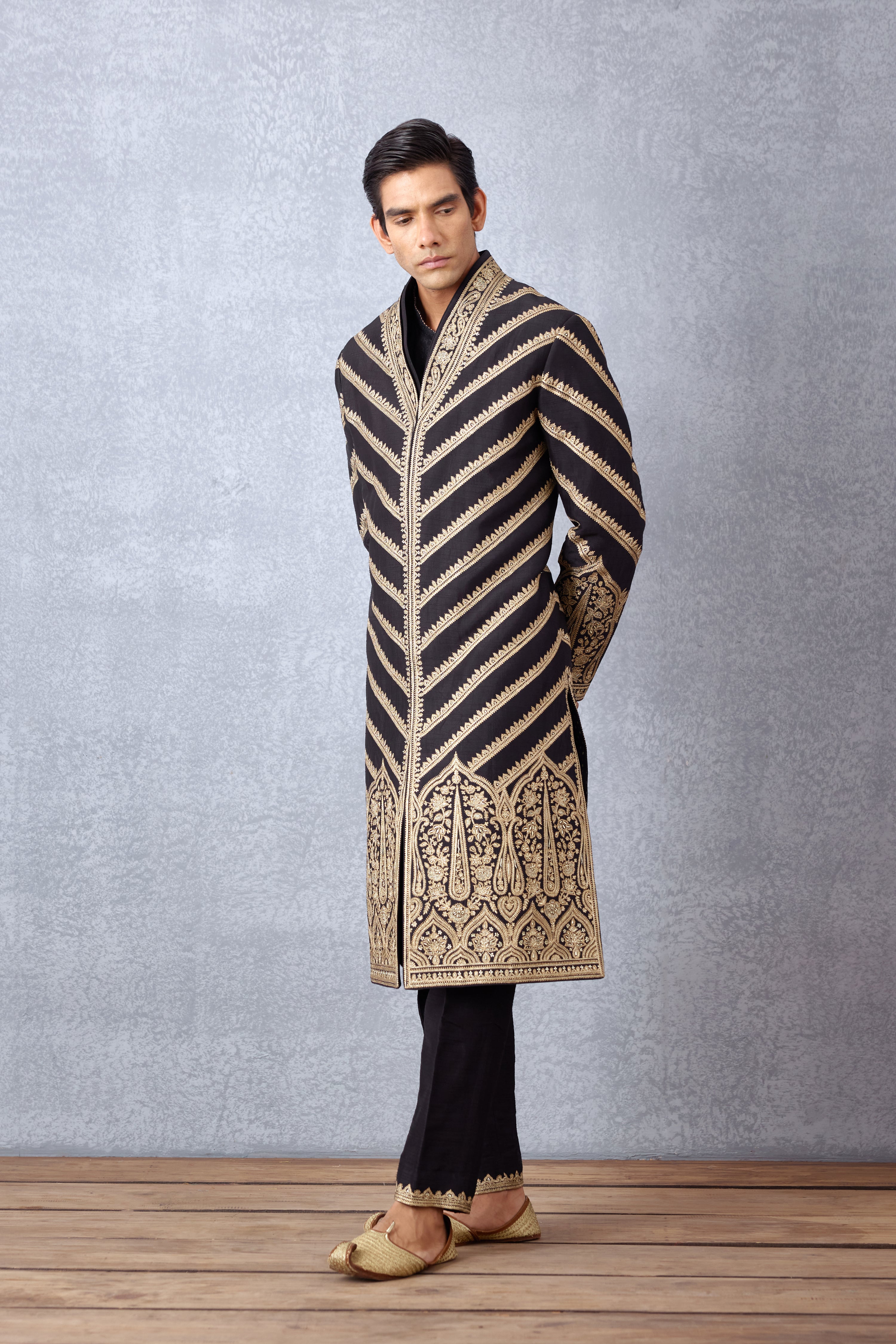 Gulghast Farooq Sherwani Set