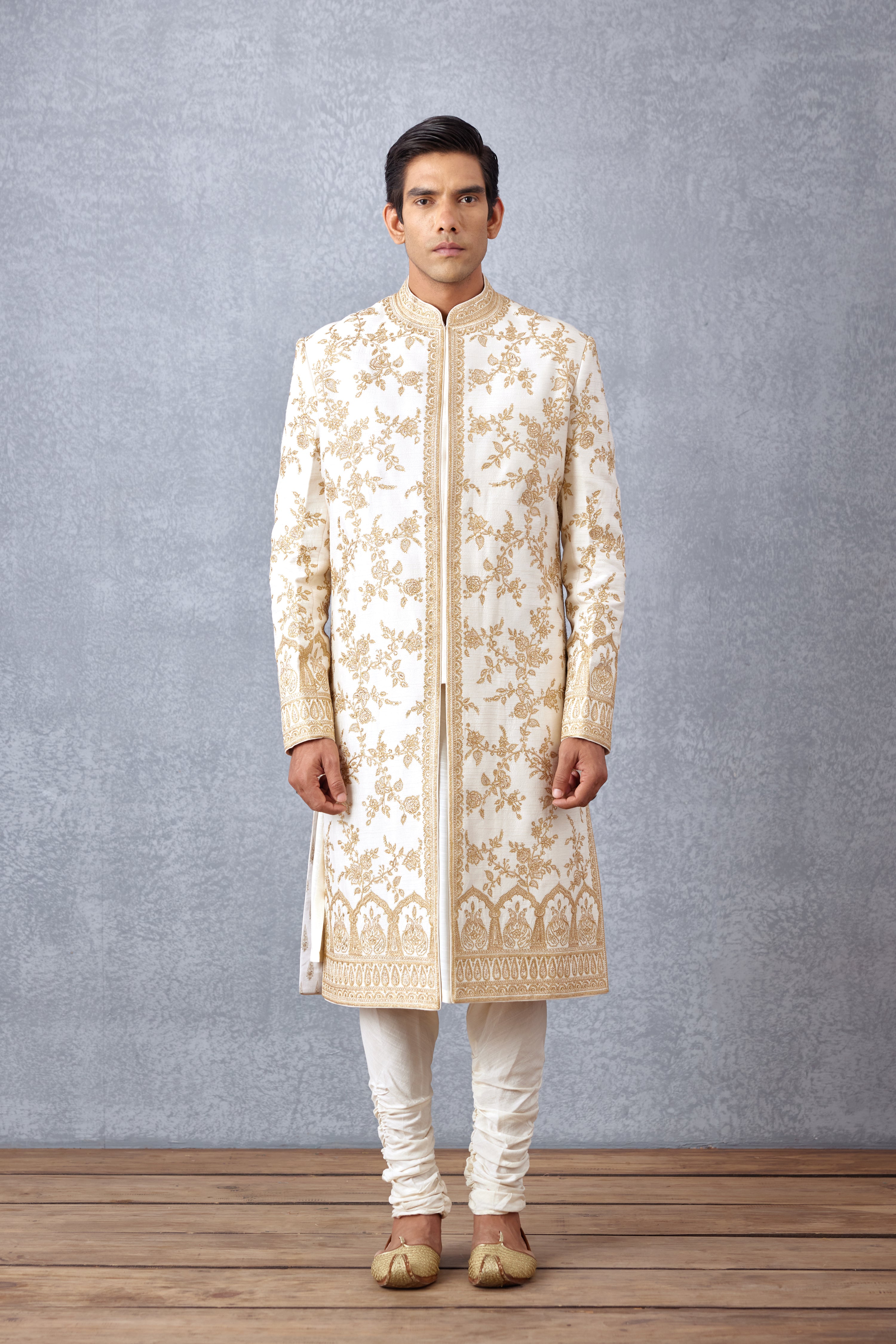 Mogra Tarush Sherwani Set