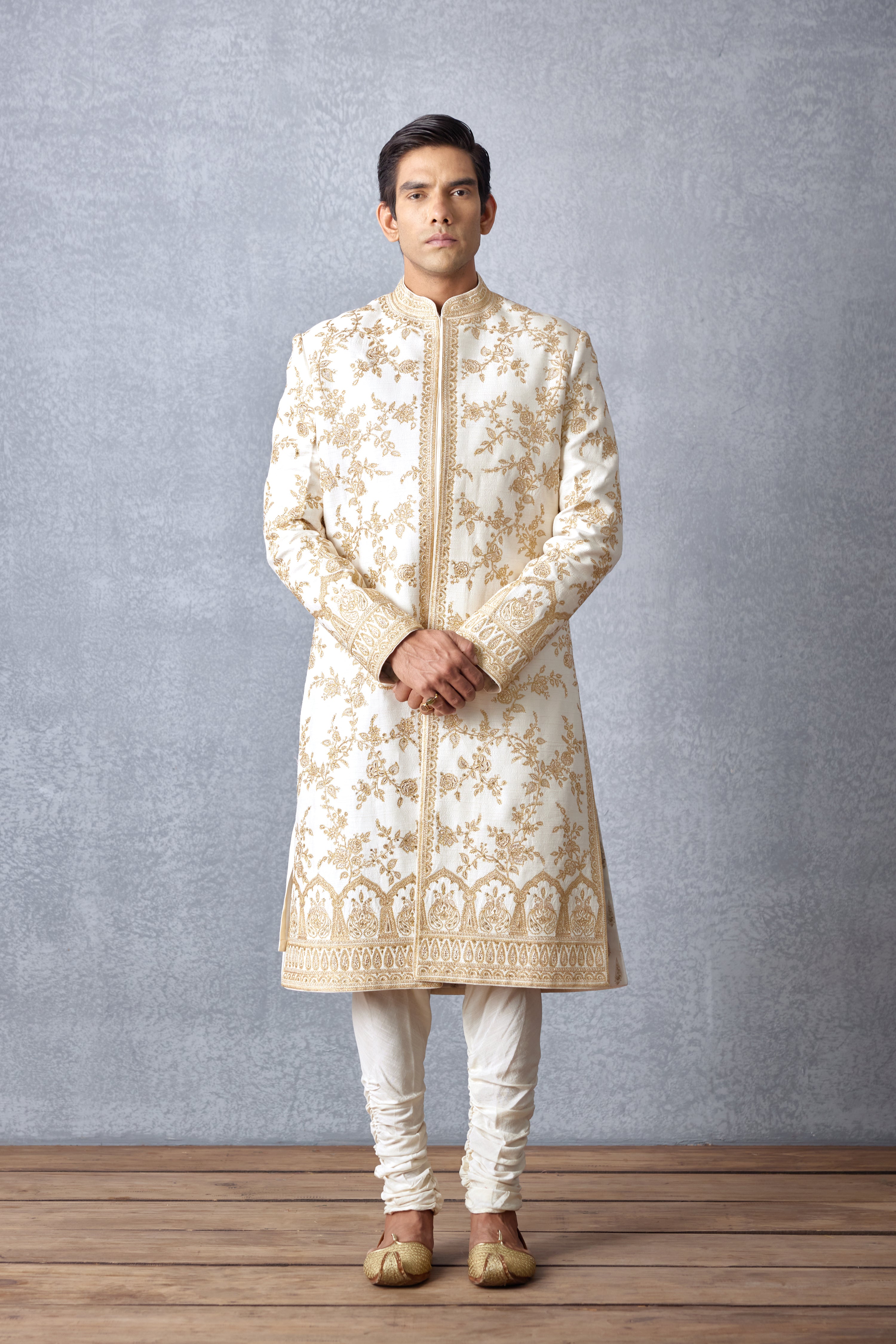 Mogra Tarush Sherwani Set