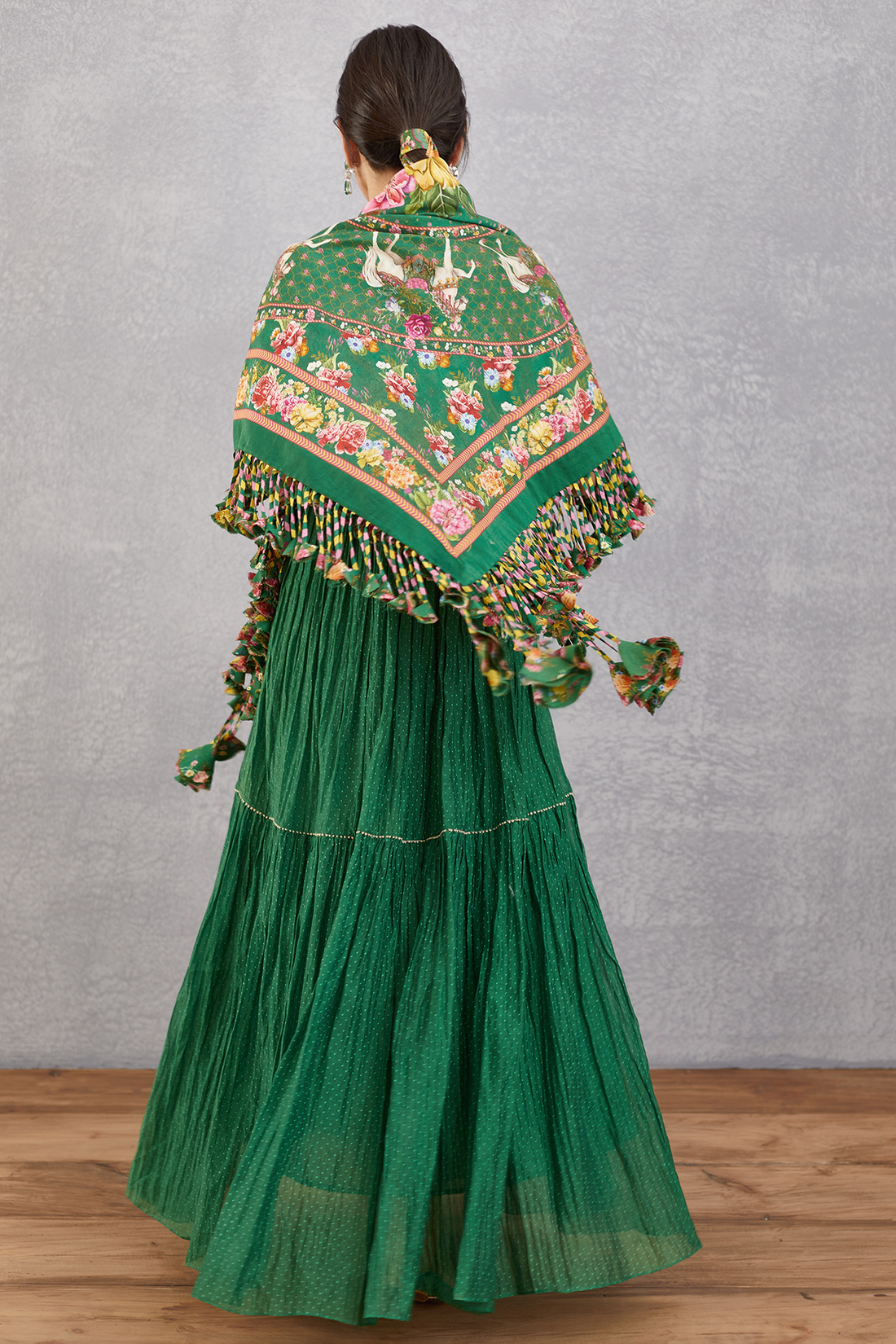 Panna Roshey Latkan Scarf