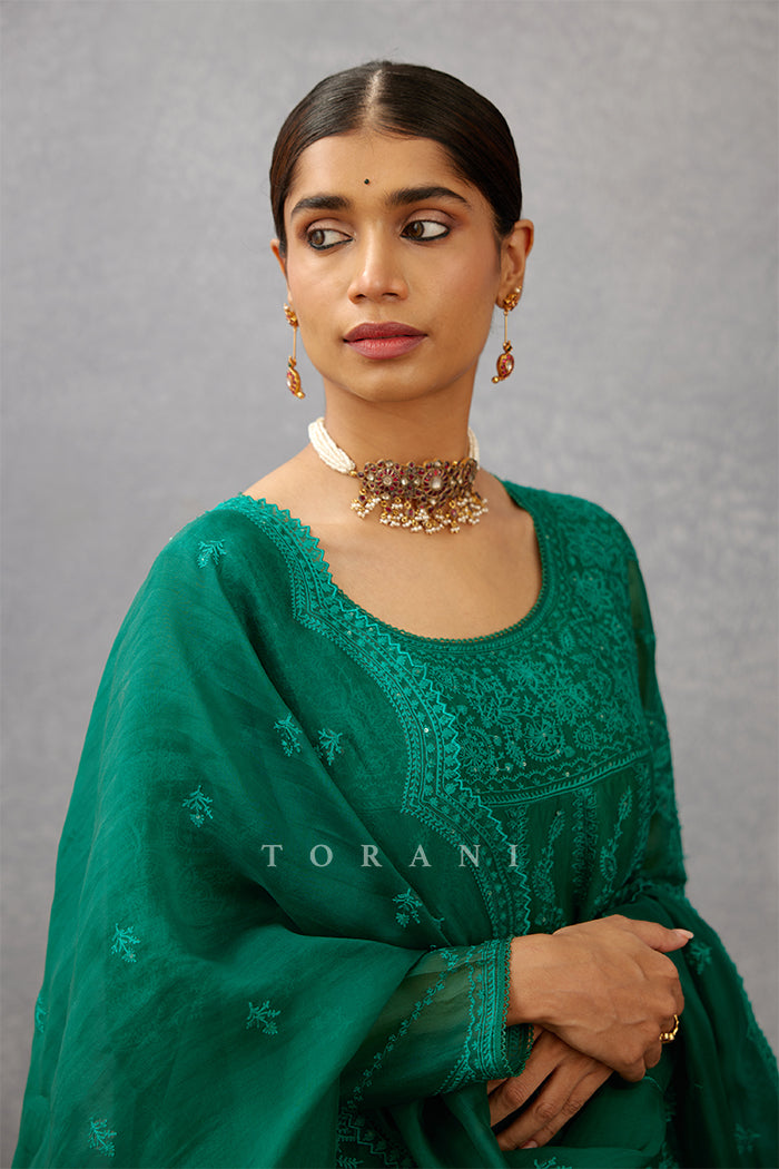 Sabz Paavni Kurta Set