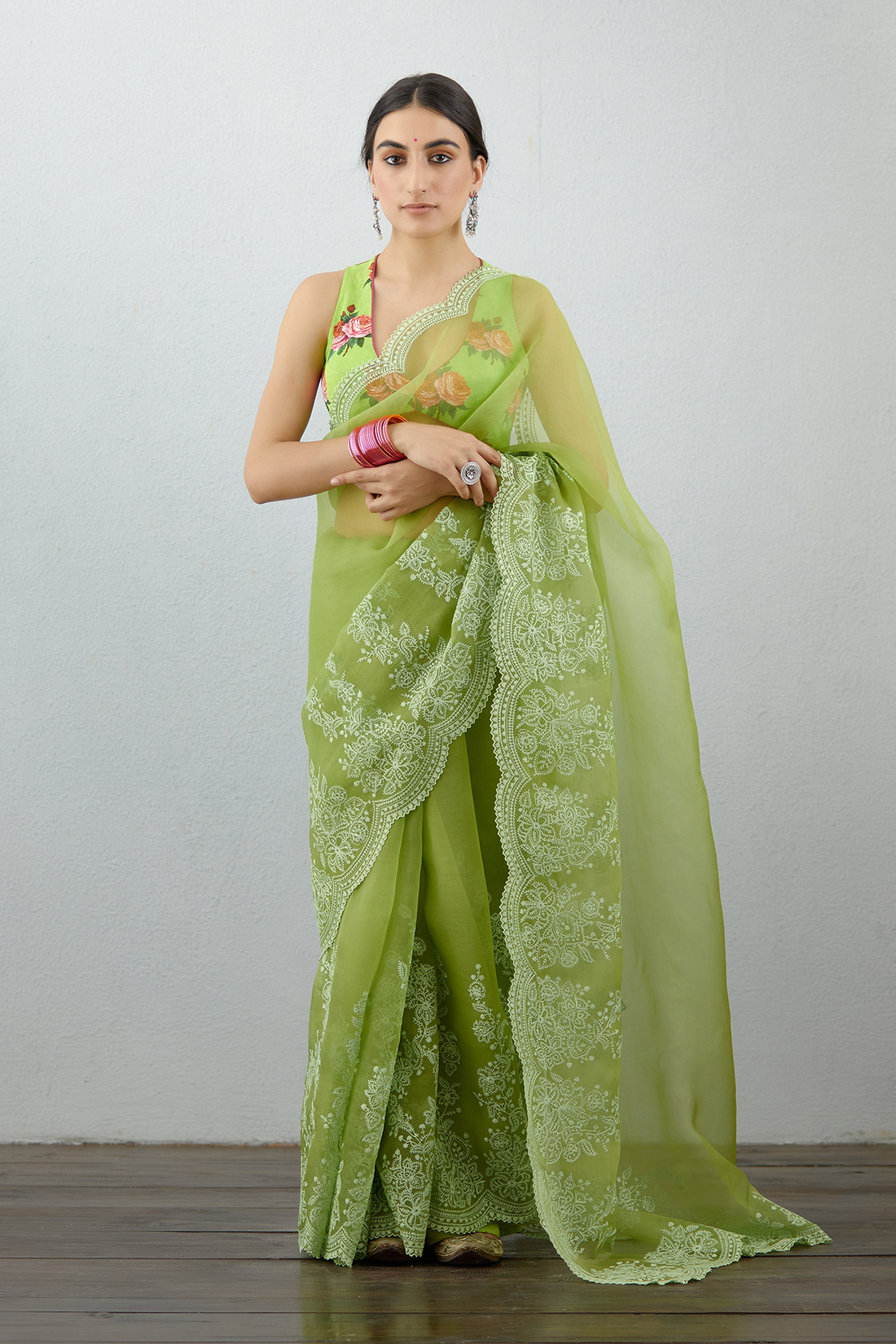 Angoori Vaapika Saree by Torani India