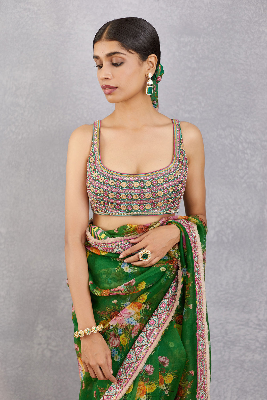 Panna Zubaida Blouse