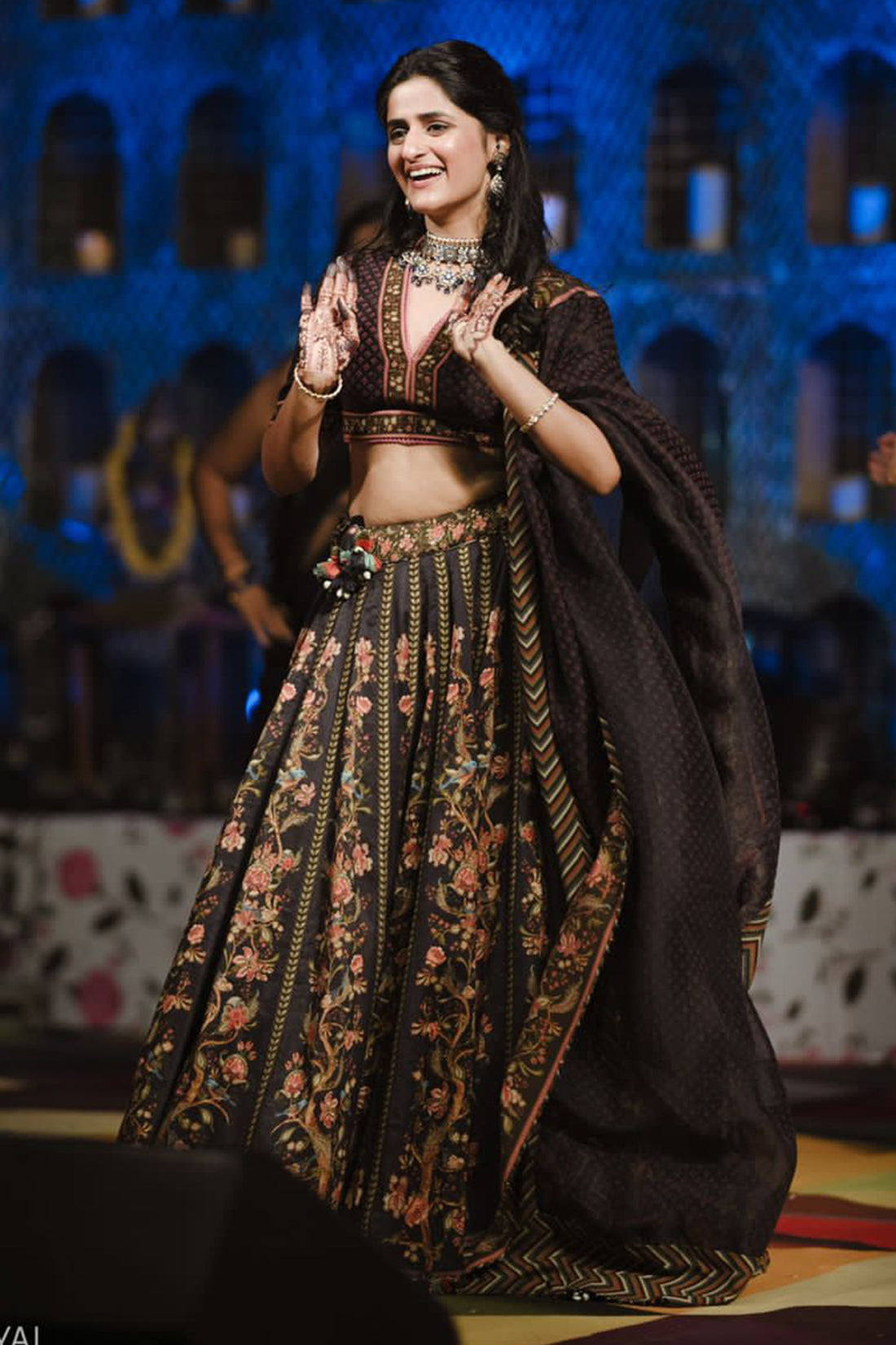 Mahima Kapoor In our Custom Nisha Chakori Chidiya Geetanjali Lehenga Set