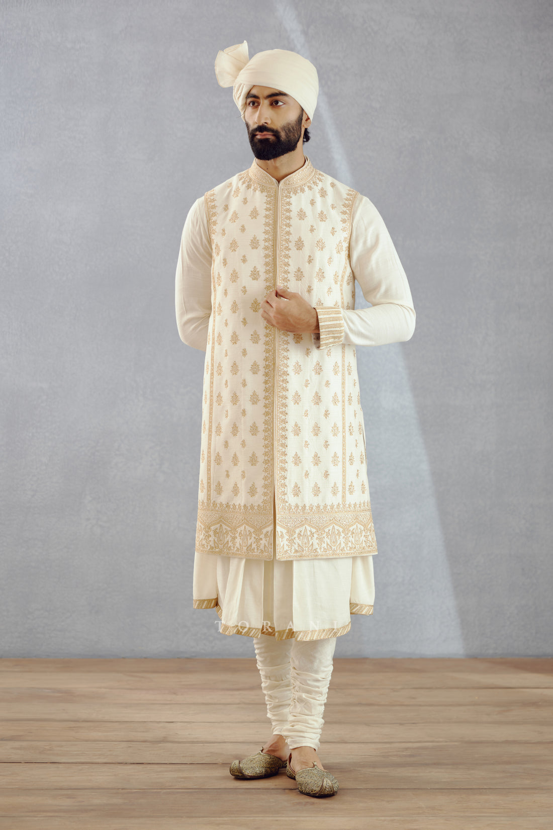 SALE - Mogra Gaurish Sherwani Set