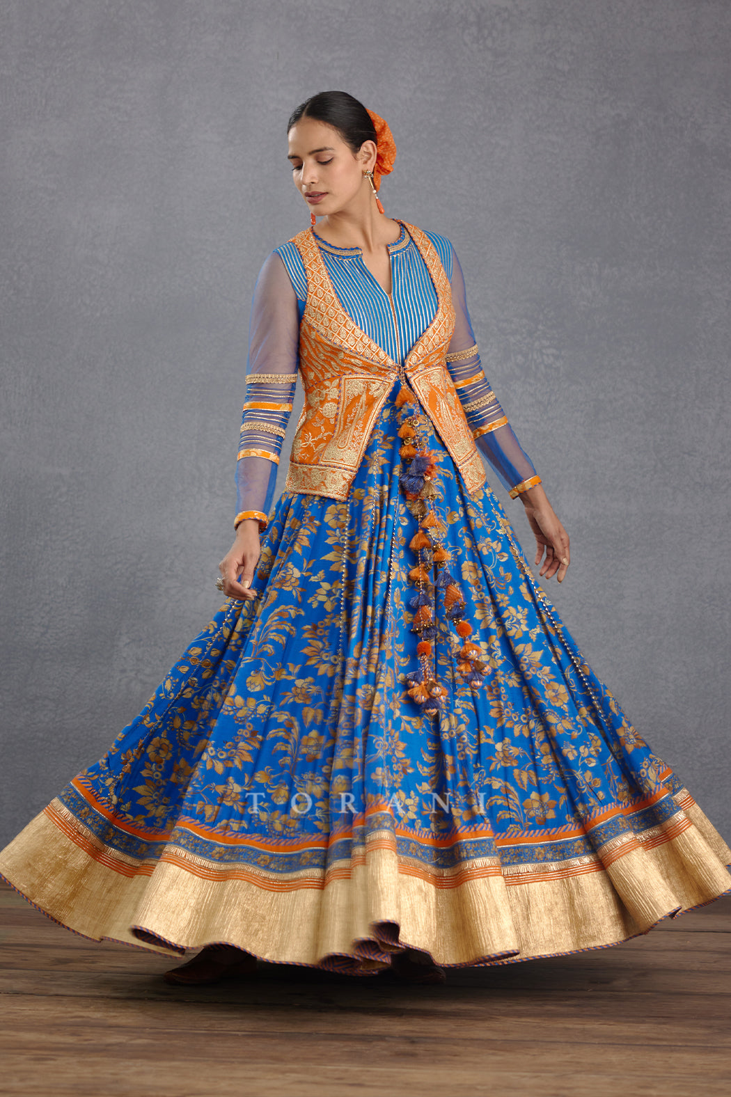 Rang Shyam Shirin Anarkali Set