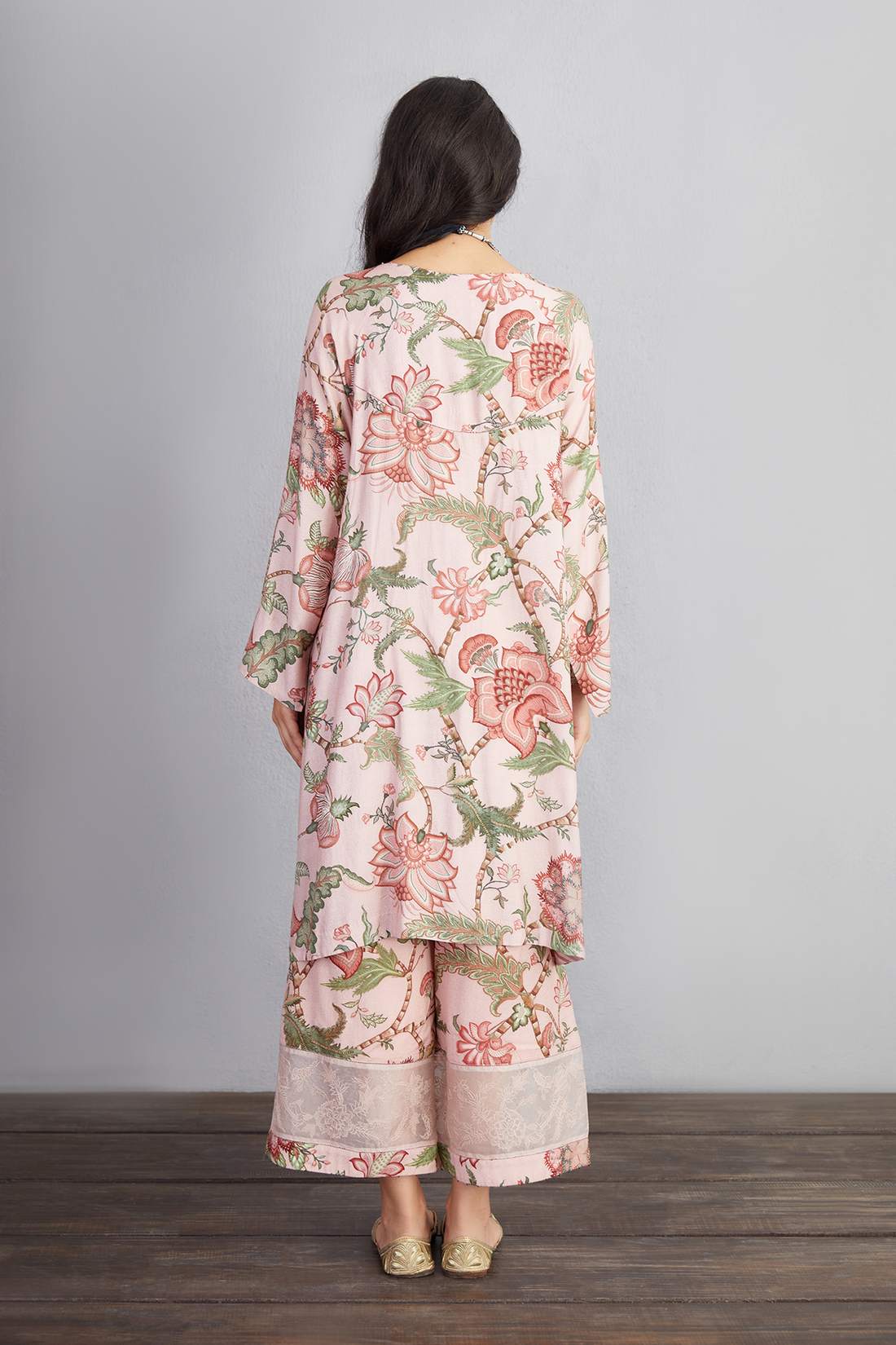 Gulbahari Ecru Nazam Co-ord Set